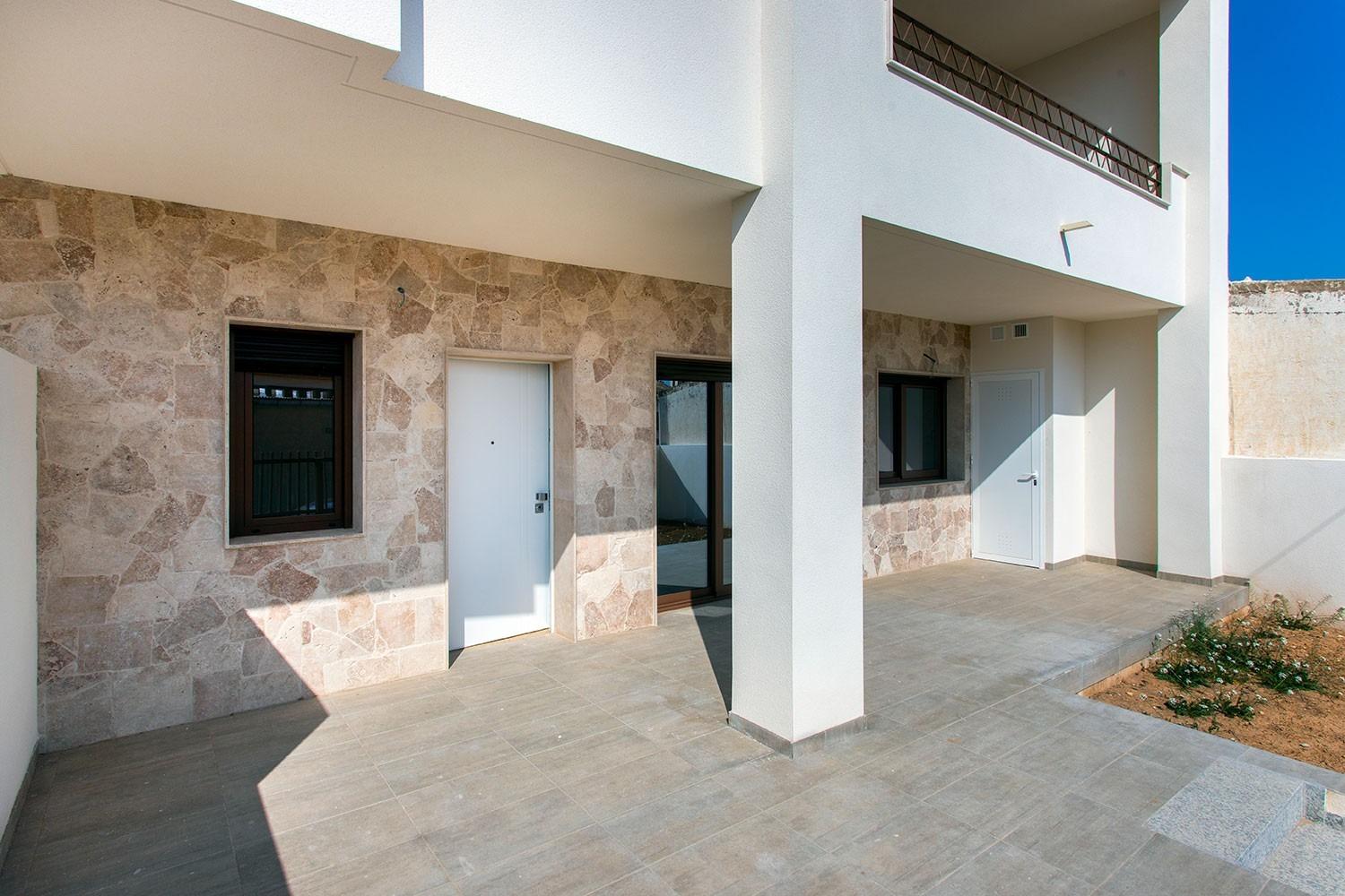 Key-Ready New Build 3 Bedroom Ground Floor Apartment with Private Garden for Sale in Hondón de las Nieves