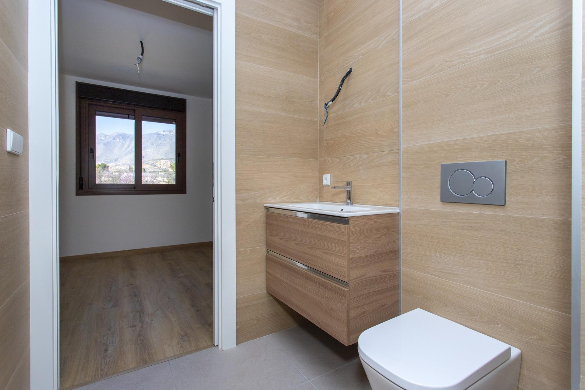 Key-Ready New Build 3 Bedroom Top Floor Apartment with 99 m² Terrace and Solarium for Sale in Hondón de las Nieves
