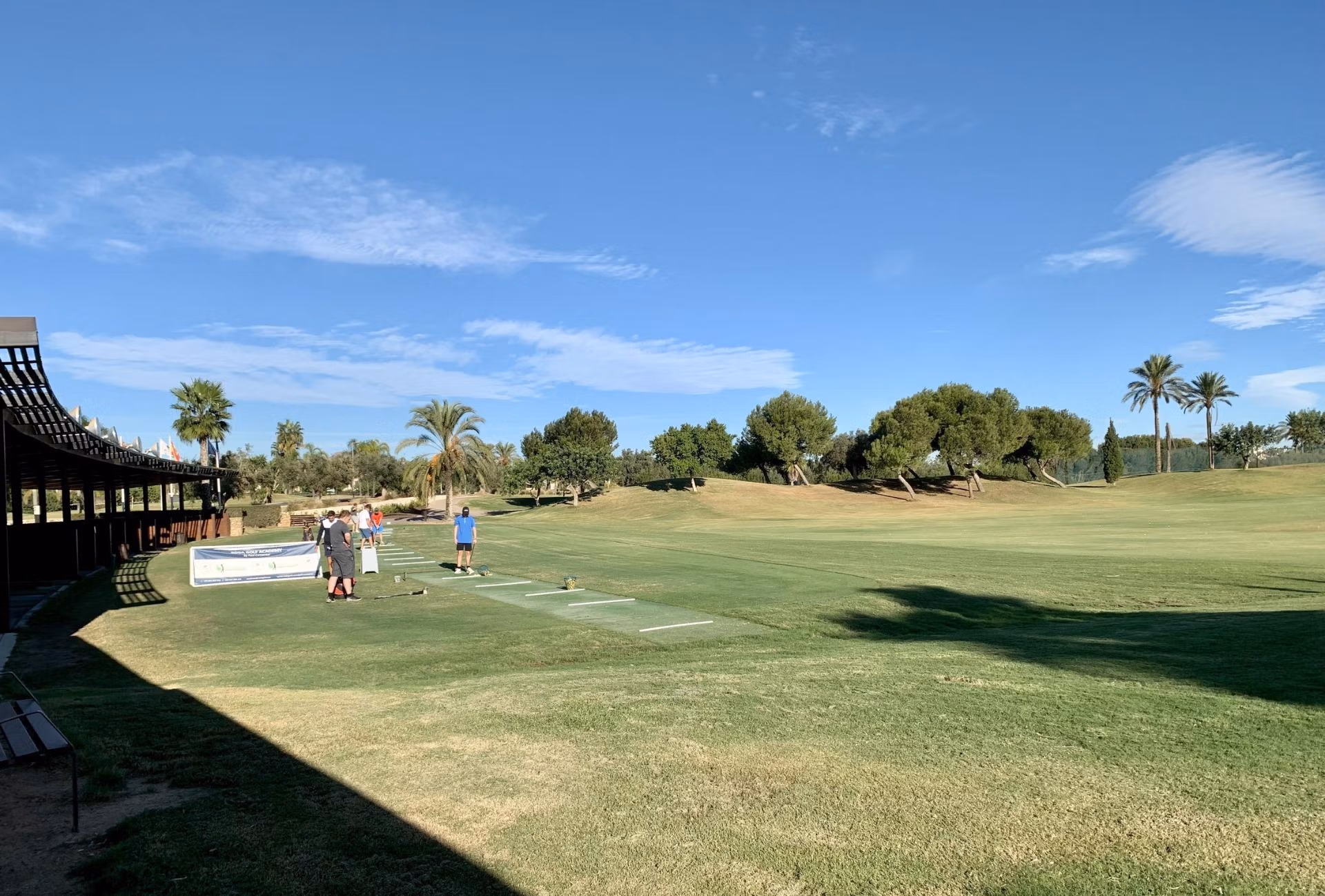 Sunlit, expansive golf course view beside spacious new build 3-bedroom ground floor bungalow in Roda Golf, San Javier.