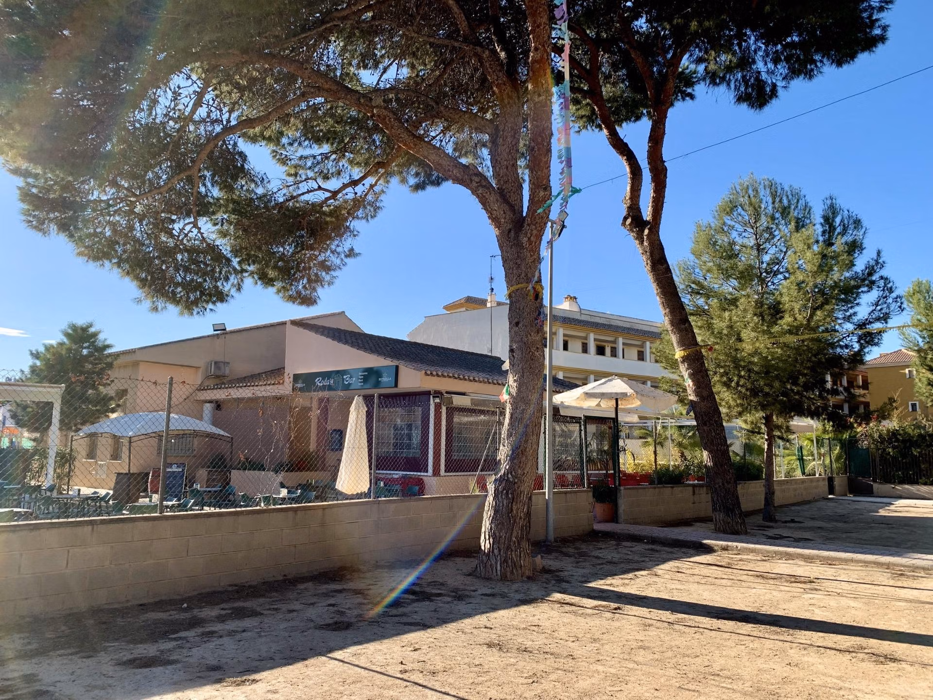 Sunlit exterior of spacious new build 3-bedroom ground floor bungalow with garden in tranquil Roda Golf, San Javier.