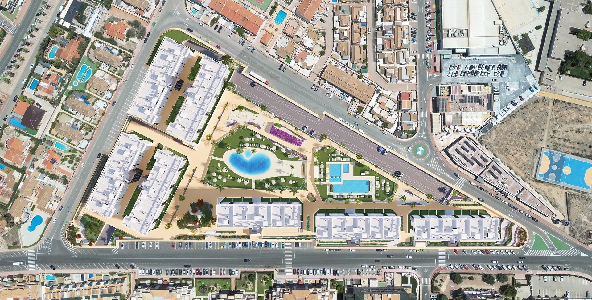 Modern New Build 2 Bedroom Apartment with Sea Views for Sale in Torrevieja – 700m from La Mata Beach