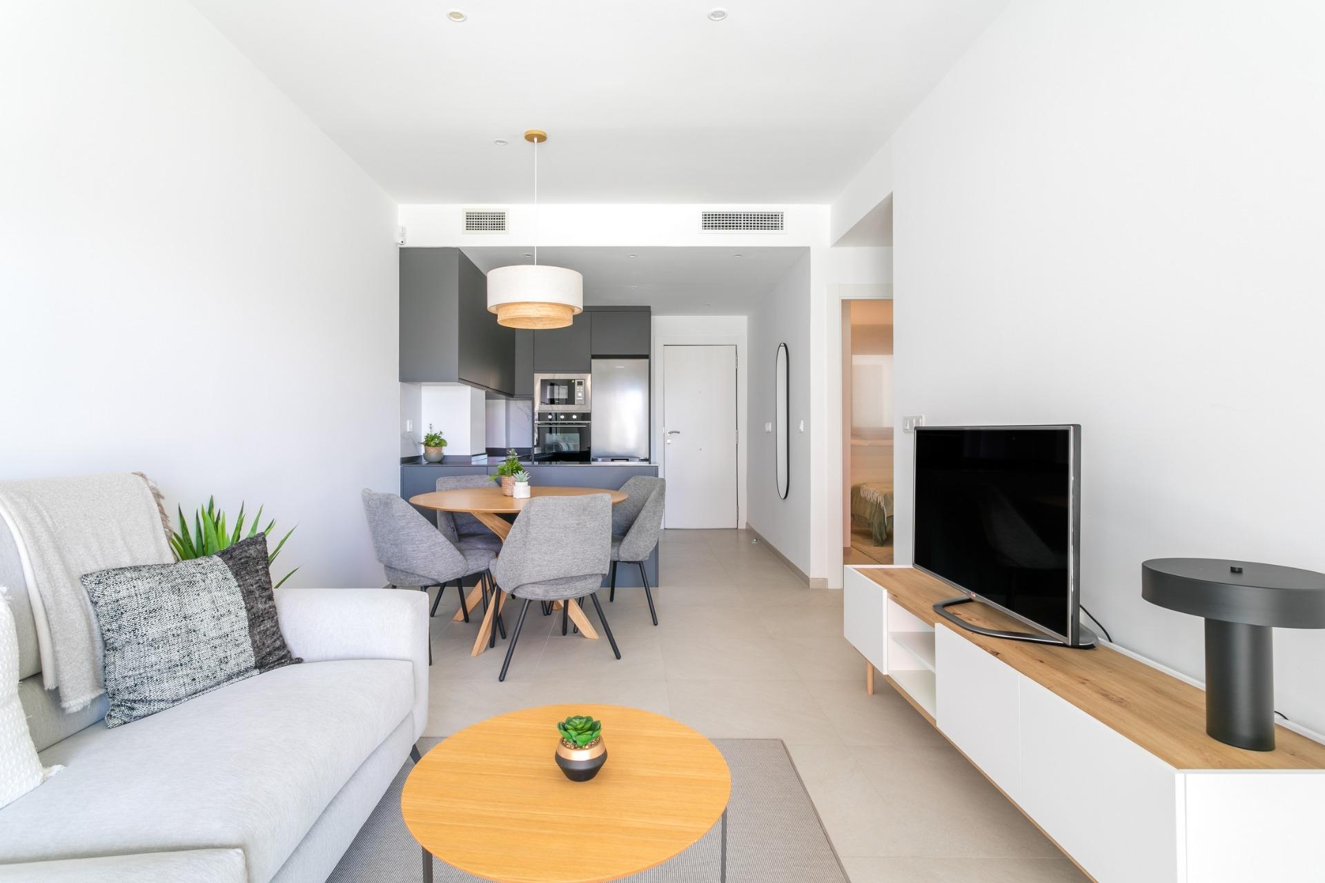 Modern New Build 2 Bedroom Apartment with Sea Views for Sale in Torrevieja – 700m from La Mata Beach