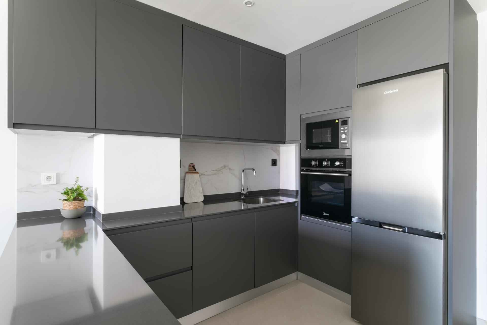 Modern New Build 2 Bedroom Ground Floor Apartment with Private Garden for Sale in Torrevieja – 700m from La Mata Beach