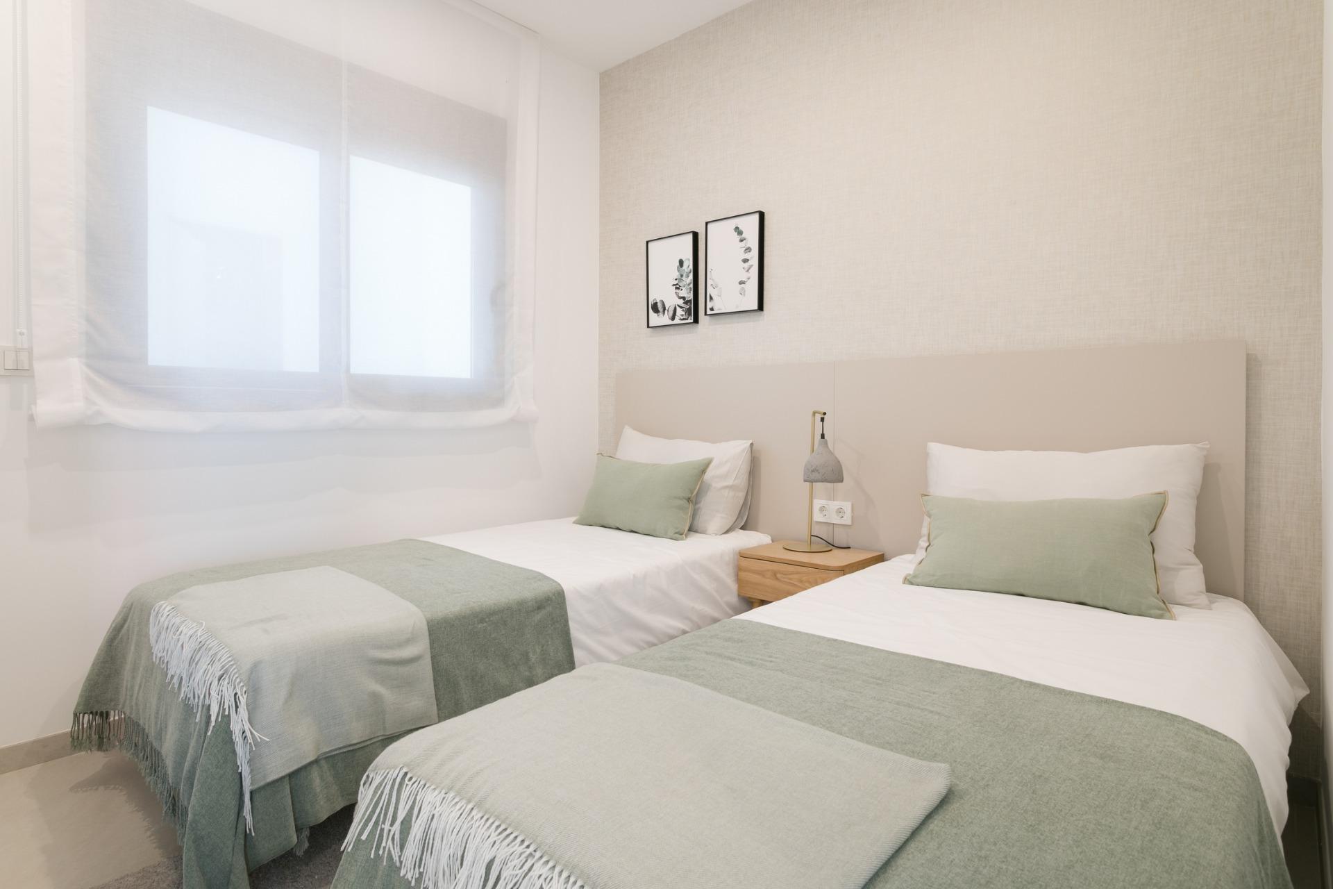 Modern New Build 2 Bedroom Ground Floor Apartment with Private Garden for Sale in Torrevieja – 700m from La Mata Beach