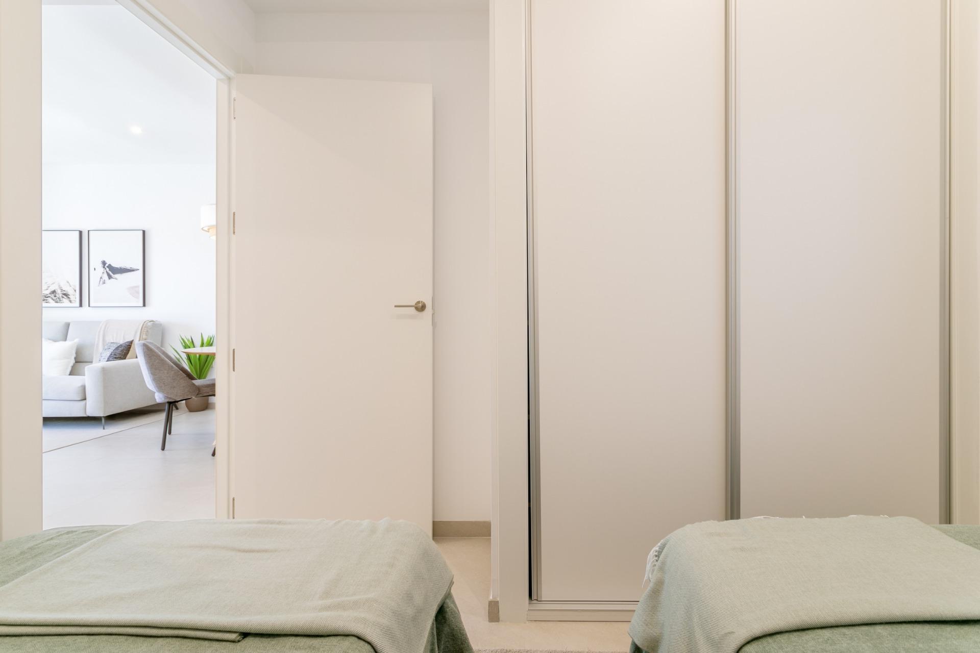 Modern New Build 2 Bedroom Ground Floor Apartment with Private Garden for Sale in Torrevieja – 700m from La Mata Beach