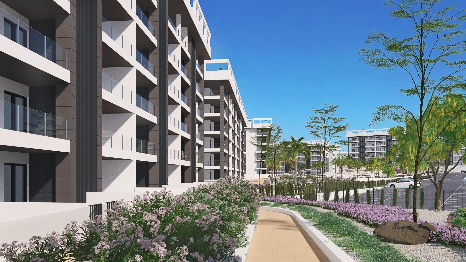 New Build 3 Bedroom Penthouse with 165 m² Solarium and Sea Views for Sale in Torrevieja – 700m from La Mata Beach
