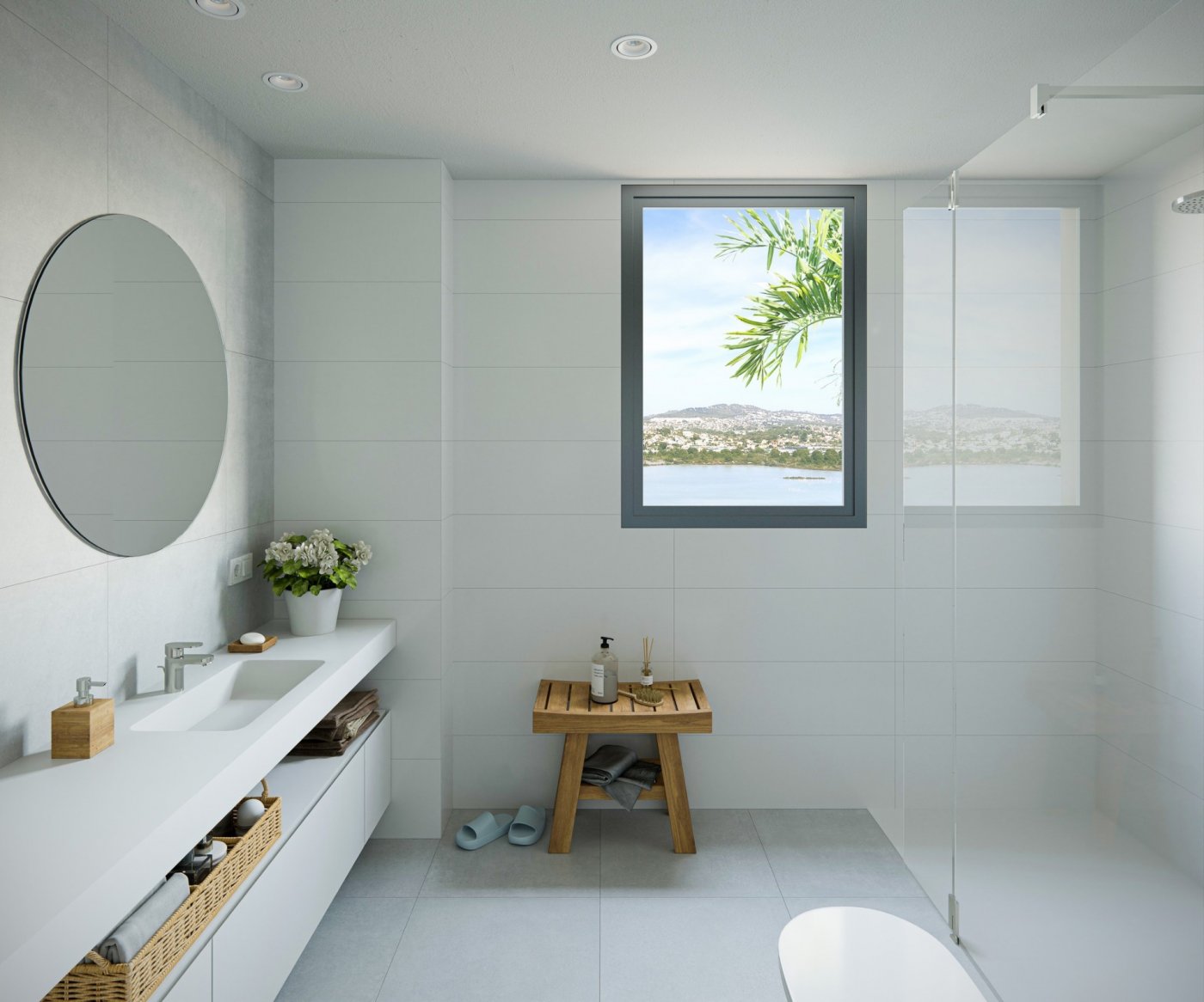NEW-BUILD-LUXURY-PENTHOUSES-WITH-THE-SEA-VIEWS-IN-CALPE-11 Exclusive New Build 3 Bedroom Penthouse for Sale in Calpe – Panoramic Sea Views from 18th Floor