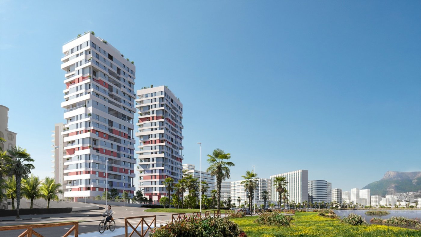 NEW-BUILD-LUXURY-PENTHOUSES-WITH-THE-SEA-VIEWS-IN-CALPE-4 Exclusive New Build 3 Bedroom Penthouse for Sale in Calpe – Panoramic Sea Views from 18th Floor