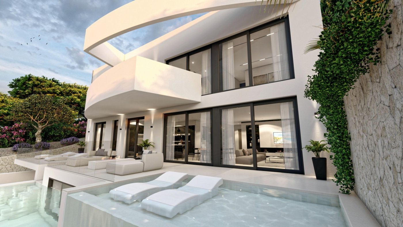 Exclusive New Build 4 Bedroom Luxury Villa with Panoramic Sea Views for Sale in Sierra Altea, Alicante