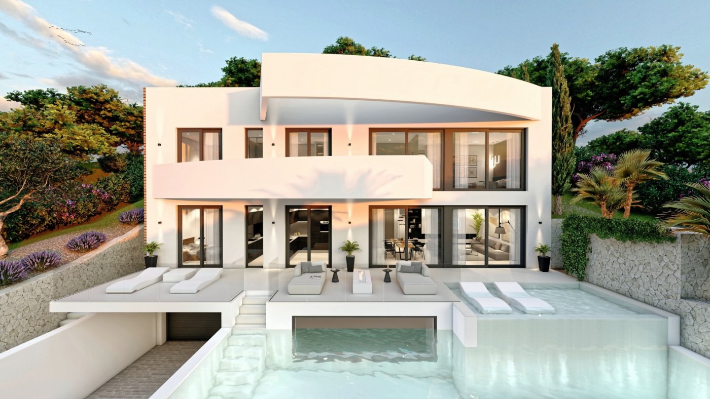 Exclusive New Build 4 Bedroom Luxury Villa with Panoramic Sea Views for Sale in Sierra Altea, Alicante