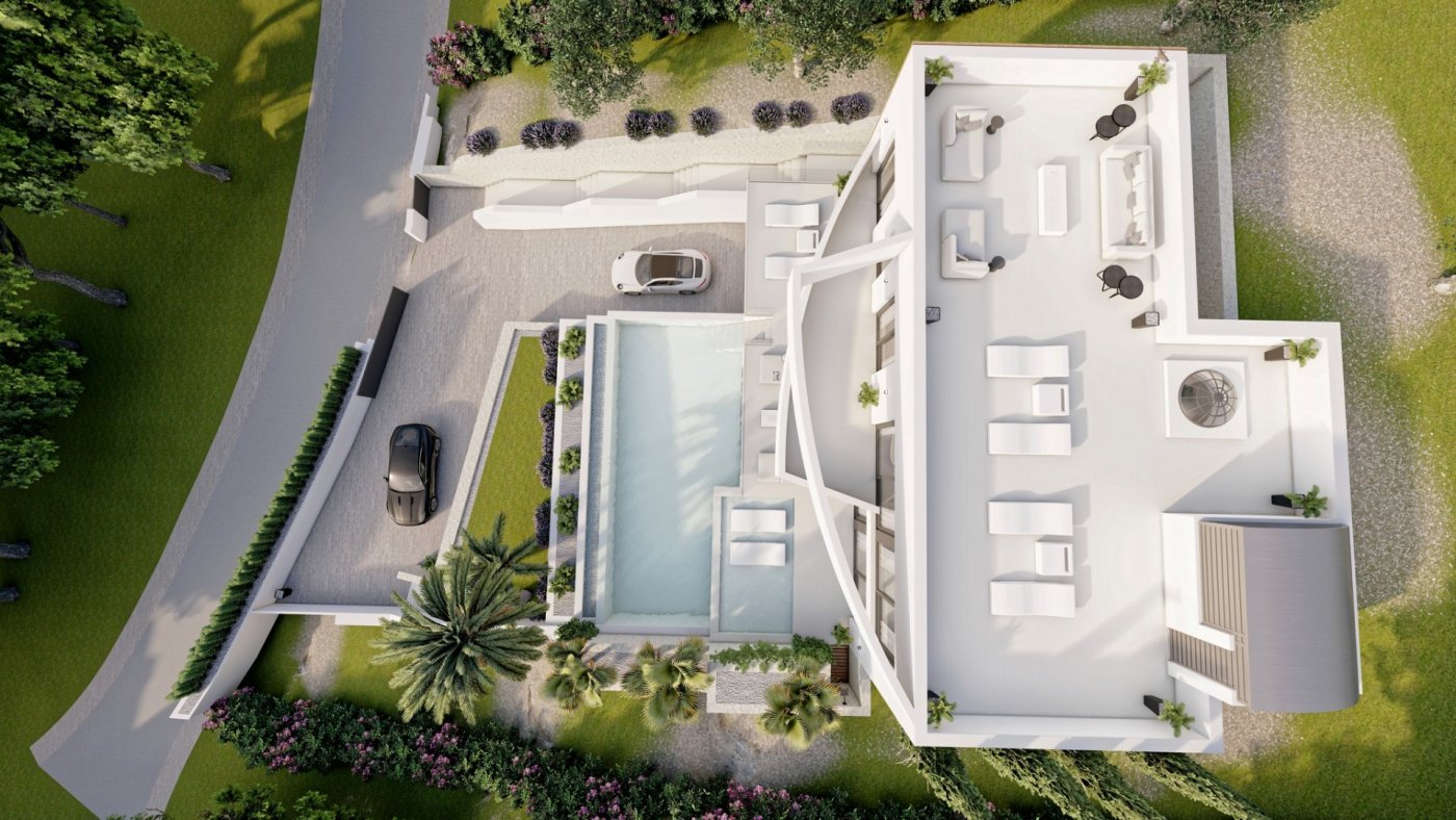 Exclusive New Build 4 Bedroom Luxury Villa with Panoramic Sea Views for Sale in Sierra Altea, Alicante