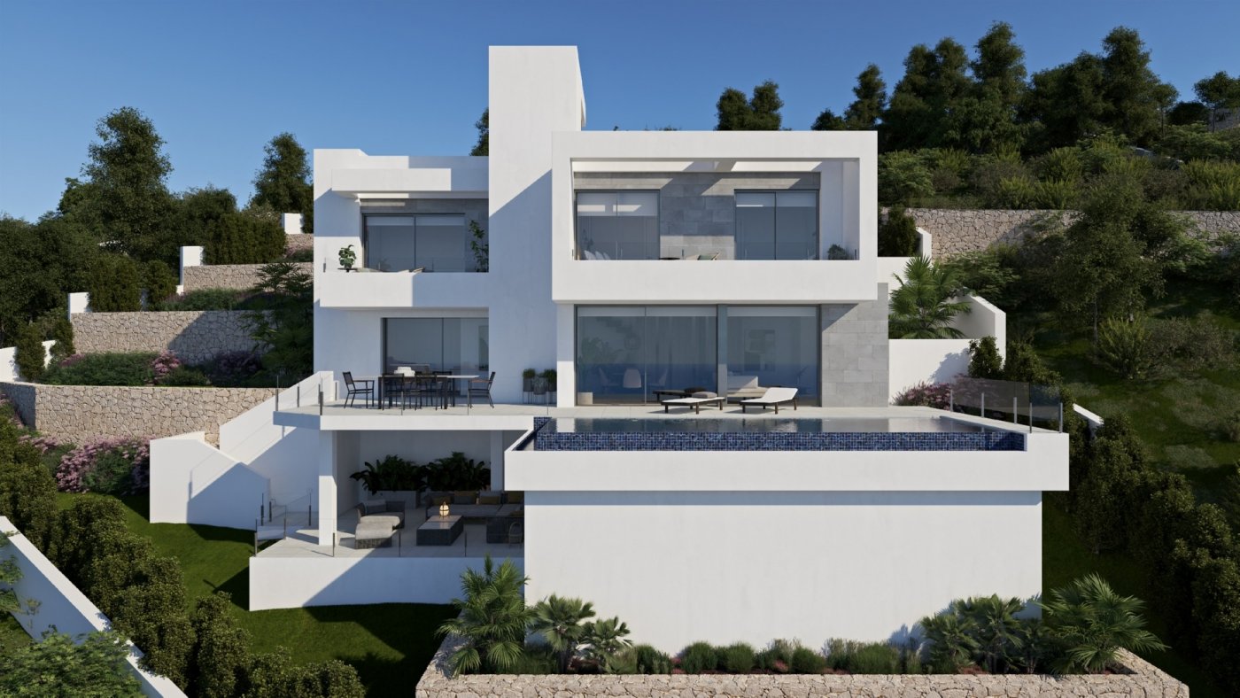 Luxury Key-Ready 3 Bedroom Villa with Infinity Pool and Sea Views for Sale in Cumbre del Sol, Benitachell