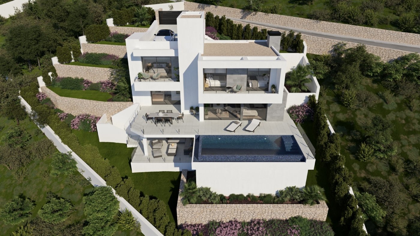 Luxury Key-Ready 3 Bedroom Villa with Infinity Pool and Sea Views for Sale in Cumbre del Sol, Benitachell