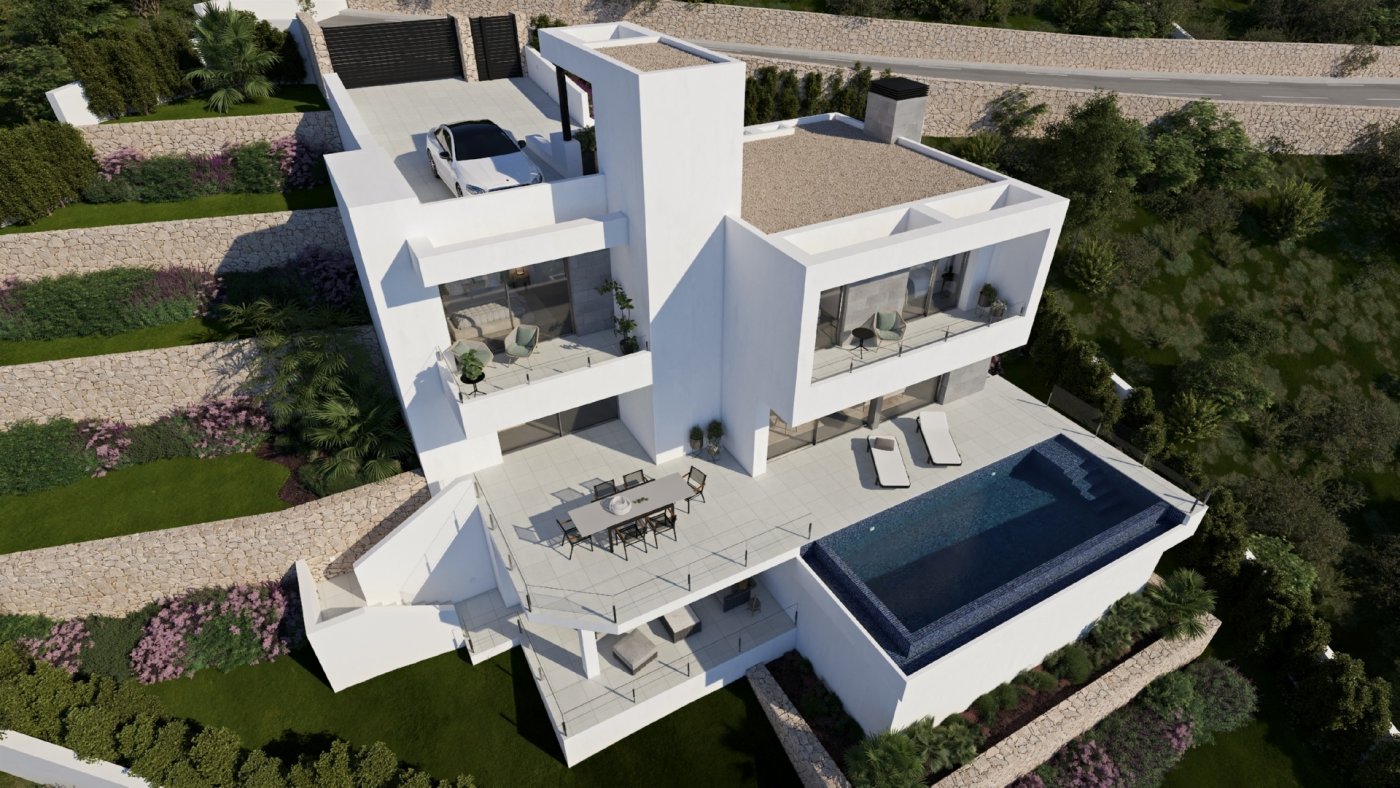Luxury Key-Ready 3 Bedroom Villa with Infinity Pool and Sea Views for Sale in Cumbre del Sol, Benitachell