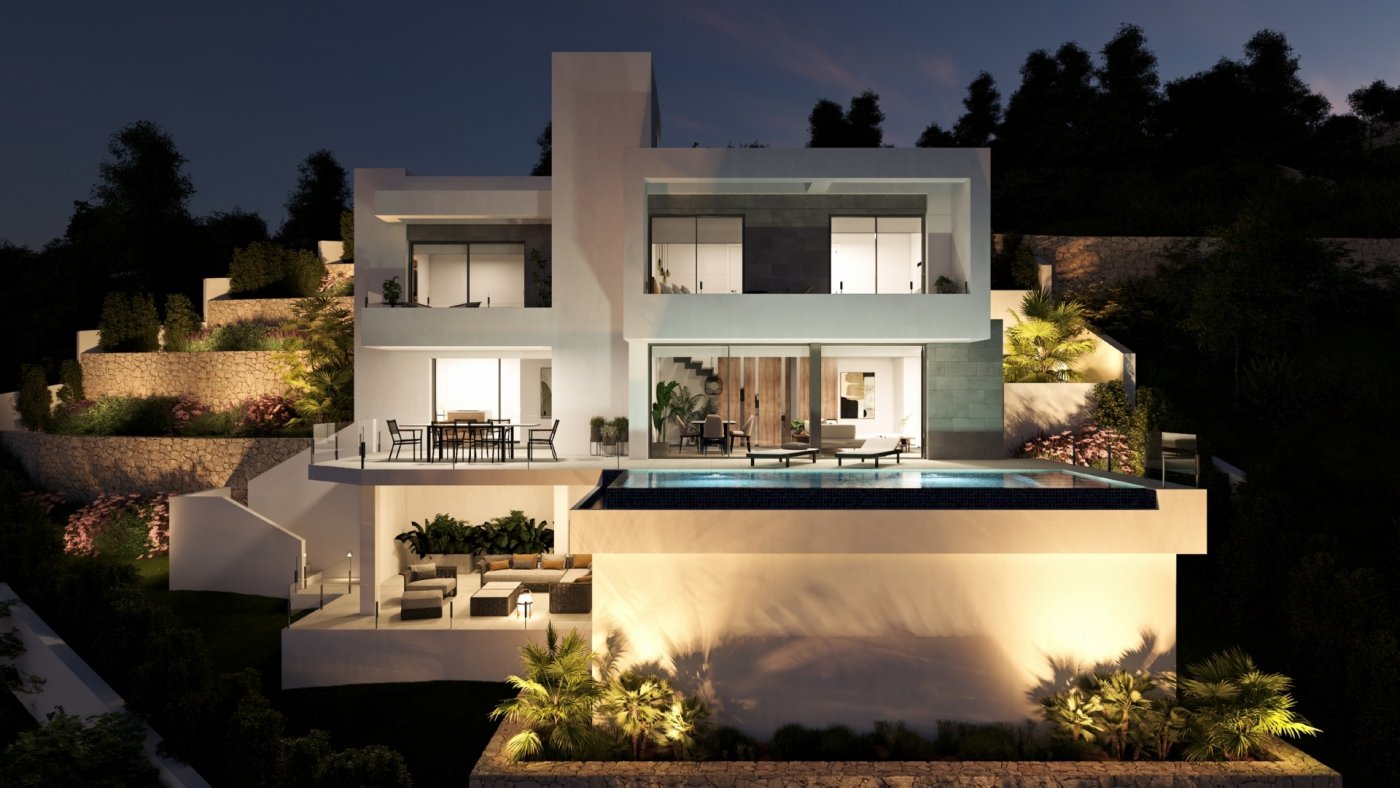 Luxury Key-Ready 3 Bedroom Villa with Infinity Pool and Sea Views for Sale in Cumbre del Sol, Benitachell