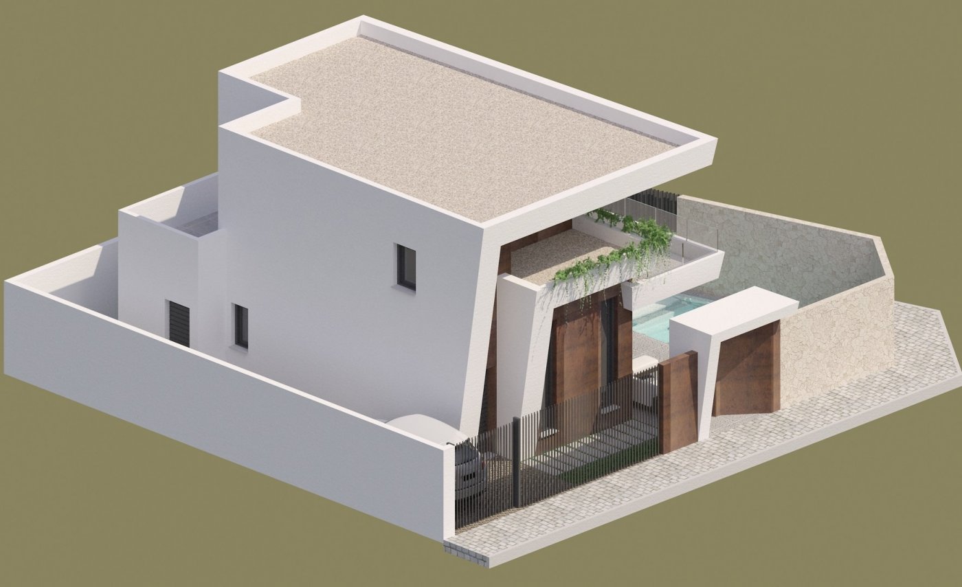 New Build Custom 3 Bedroom Modern Villa with Private Pool for Sale in Benijófar, Alicante