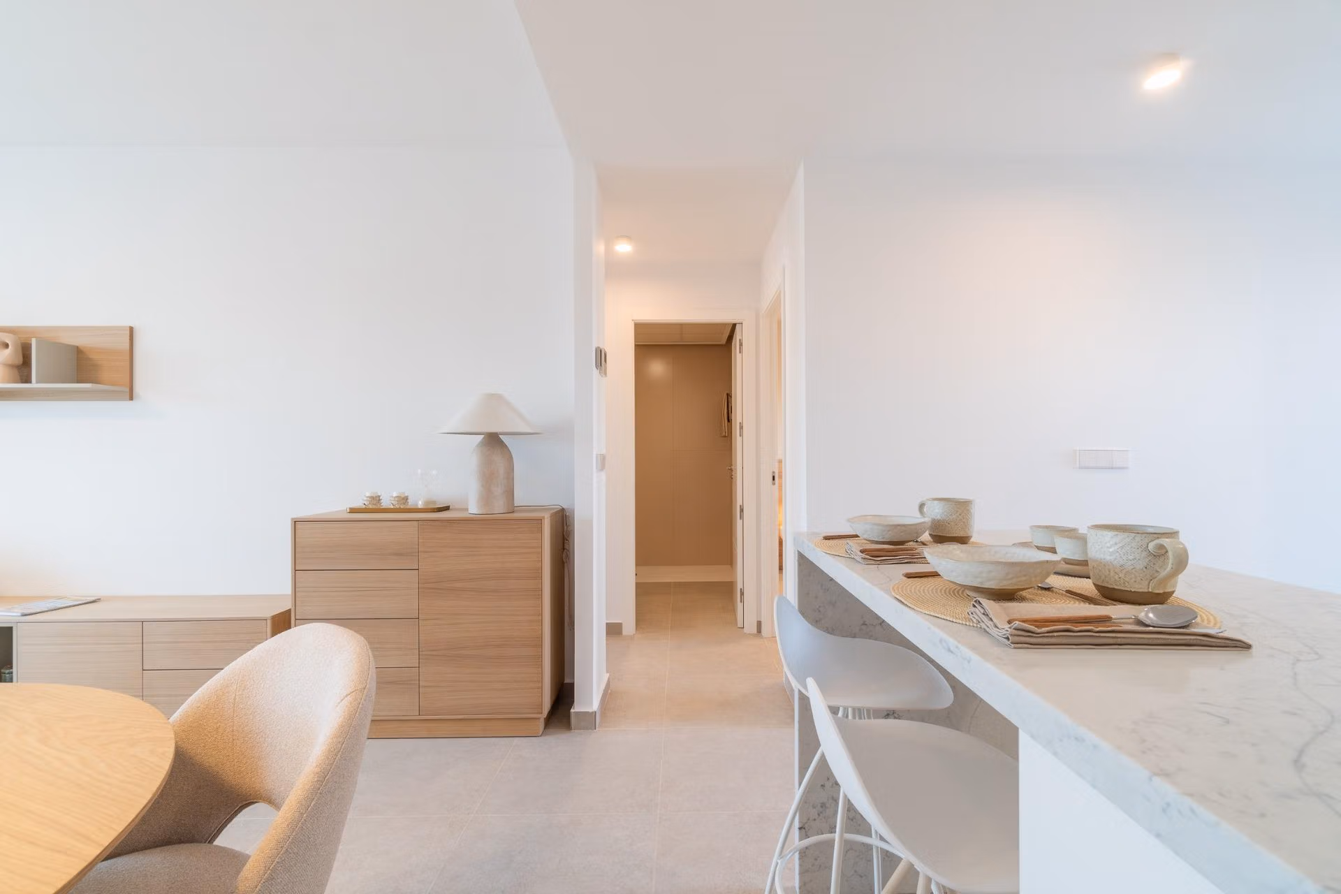 NEW-BUILD-RESIDENTIAL-AT-PLAYA-FLAMENCA-11 Przestronny nowy apartament z 3 sypialniami i wspólnym basenem na sprzedaż w Playa Flamenca, Orihuela Costa