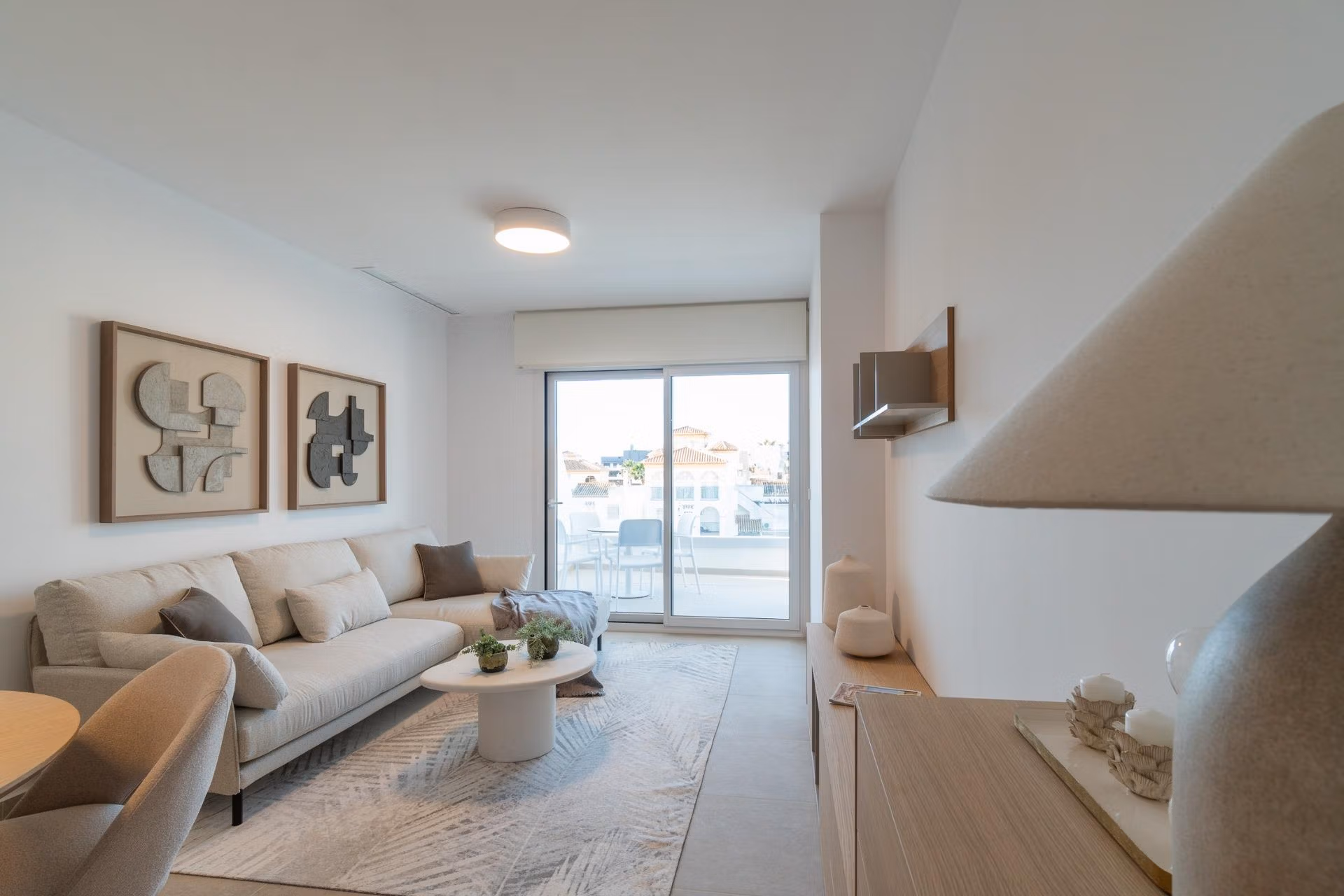 NEW-BUILD-RESIDENTIAL-AT-PLAYA-FLAMENCA-12 Przestronny nowy apartament z 3 sypialniami i wspólnym basenem na sprzedaż w Playa Flamenca, Orihuela Costa