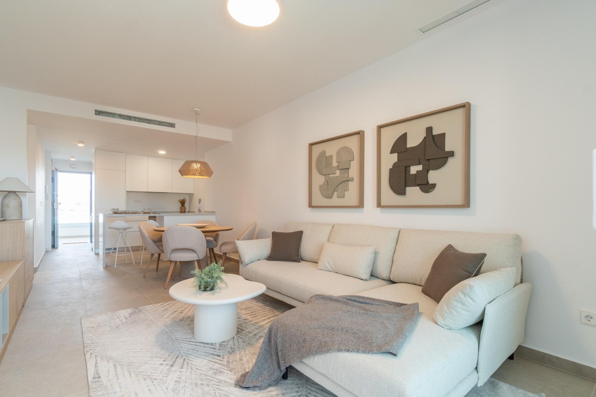 Impressive New Build 4 Bedroom Apartment with Large Terrace for Sale in Playa Flamenca, Orihuela Costa