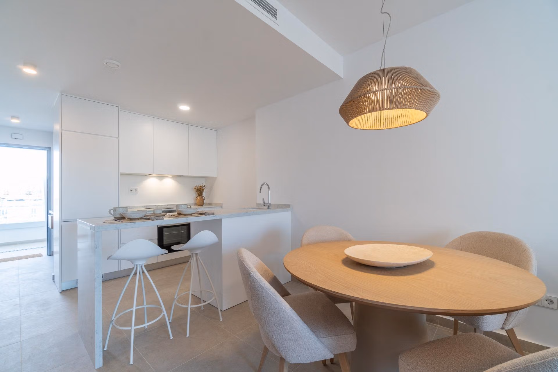 NEW-BUILD-RESIDENTIAL-AT-PLAYA-FLAMENCA-18 Przestronny nowy apartament z 3 sypialniami i wspólnym basenem na sprzedaż w Playa Flamenca, Orihuela Costa
