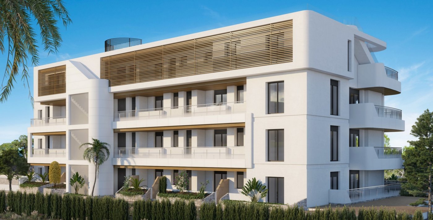 Modern New Build 2 Bedroom Ground Floor Apartment with Garden for Sale in Playa Flamenca, Orihuela Costa
