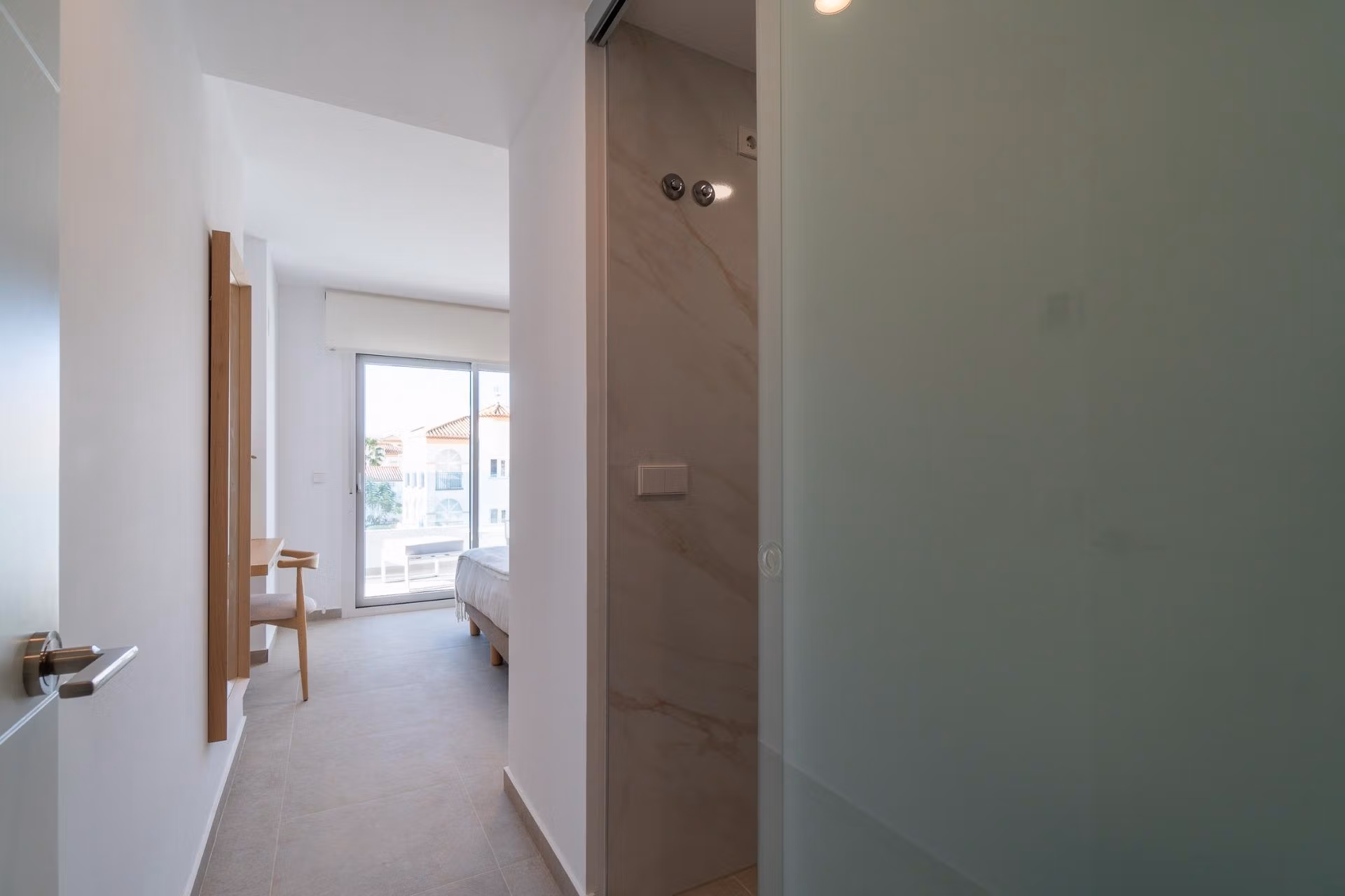 NEW-BUILD-RESIDENTIAL-AT-PLAYA-FLAMENCA-22 Przestronny nowy apartament z 3 sypialniami i wspólnym basenem na sprzedaż w Playa Flamenca, Orihuela Costa
