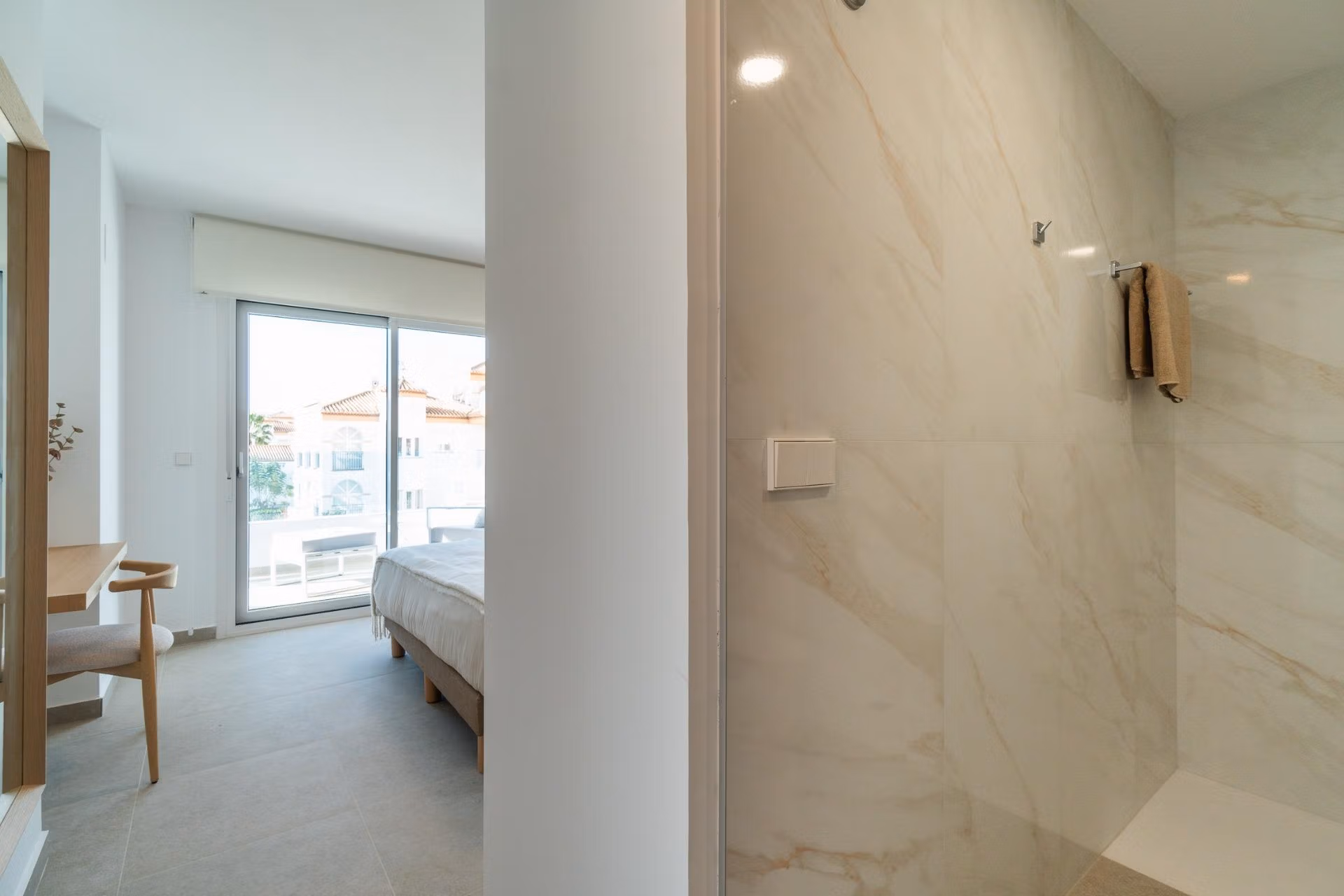 NEW-BUILD-RESIDENTIAL-AT-PLAYA-FLAMENCA-23 Przestronny nowy apartament z 3 sypialniami i wspólnym basenem na sprzedaż w Playa Flamenca, Orihuela Costa