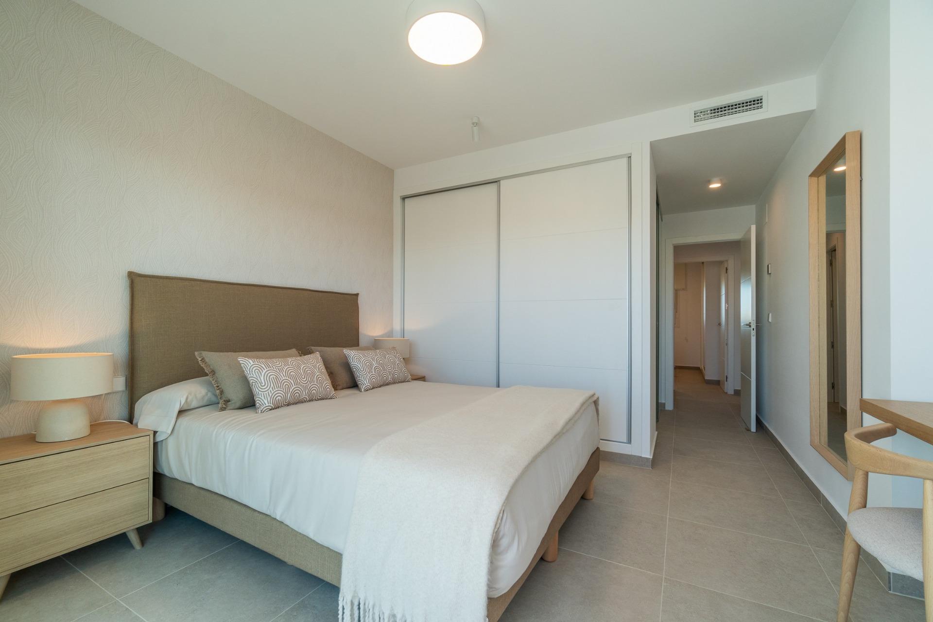 Contemporary New Build 2 Bedroom Apartment with Communal Pool for Sale in Playa Flamenca, Orihuela Costa