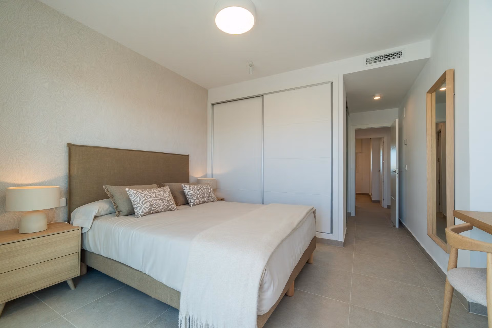 NEW-BUILD-RESIDENTIAL-AT-PLAYA-FLAMENCA-29 Przestronny nowy apartament z 3 sypialniami i wspólnym basenem na sprzedaż w Playa Flamenca, Orihuela Costa