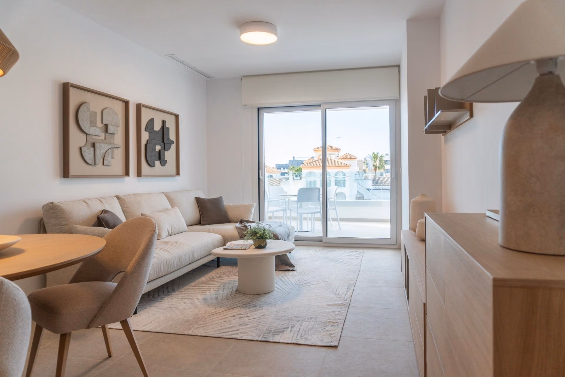 NEW-BUILD-RESIDENTIAL-AT-PLAYA-FLAMENCA-31 Przestronny nowy apartament z 3 sypialniami i wspólnym basenem na sprzedaż w Playa Flamenca, Orihuela Costa