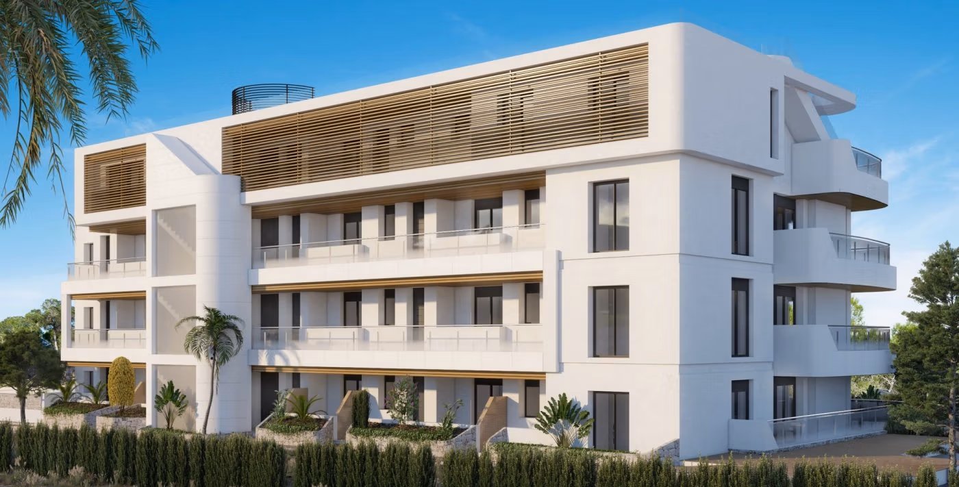 NEW-BUILD-RESIDENTIAL-AT-PLAYA-FLAMENCA-5 Przestronny nowy apartament z 3 sypialniami i wspólnym basenem na sprzedaż w Playa Flamenca, Orihuela Costa