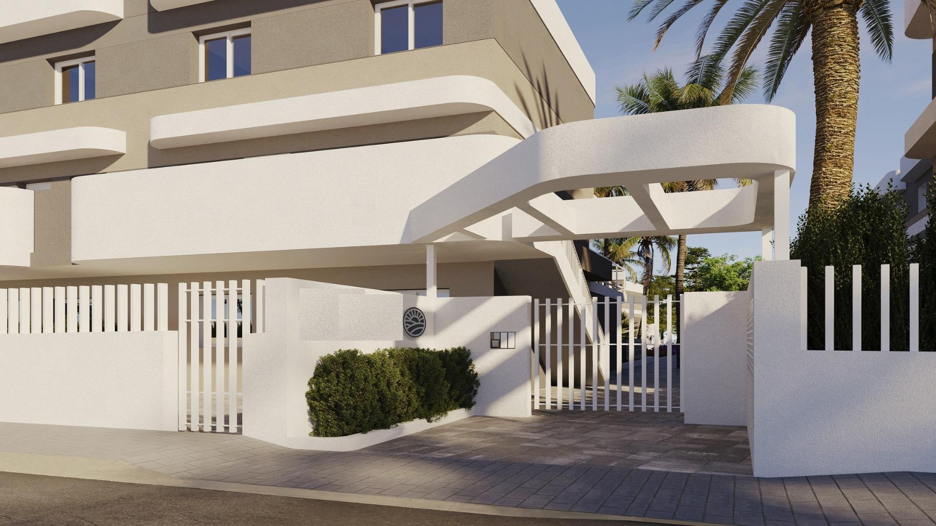 Elegant New Build 2 Bedroom Ground Floor Apartment with Private Garden for Sale in Alenda Golf, Monforte del Cid