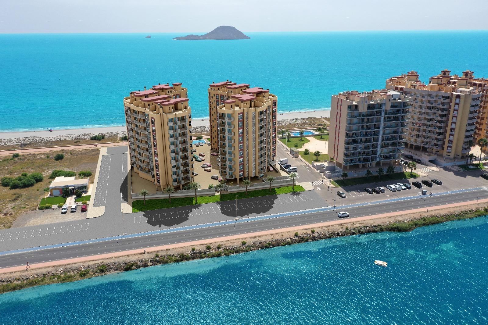Impressive New Build 3 Bedroom Apartment with Sea Views for Sale in La Manga del Mar Menor