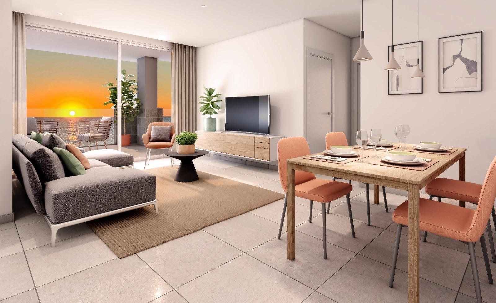 Impressive New Build 3 Bedroom Apartment with Sea Views for Sale in La Manga del Mar Menor