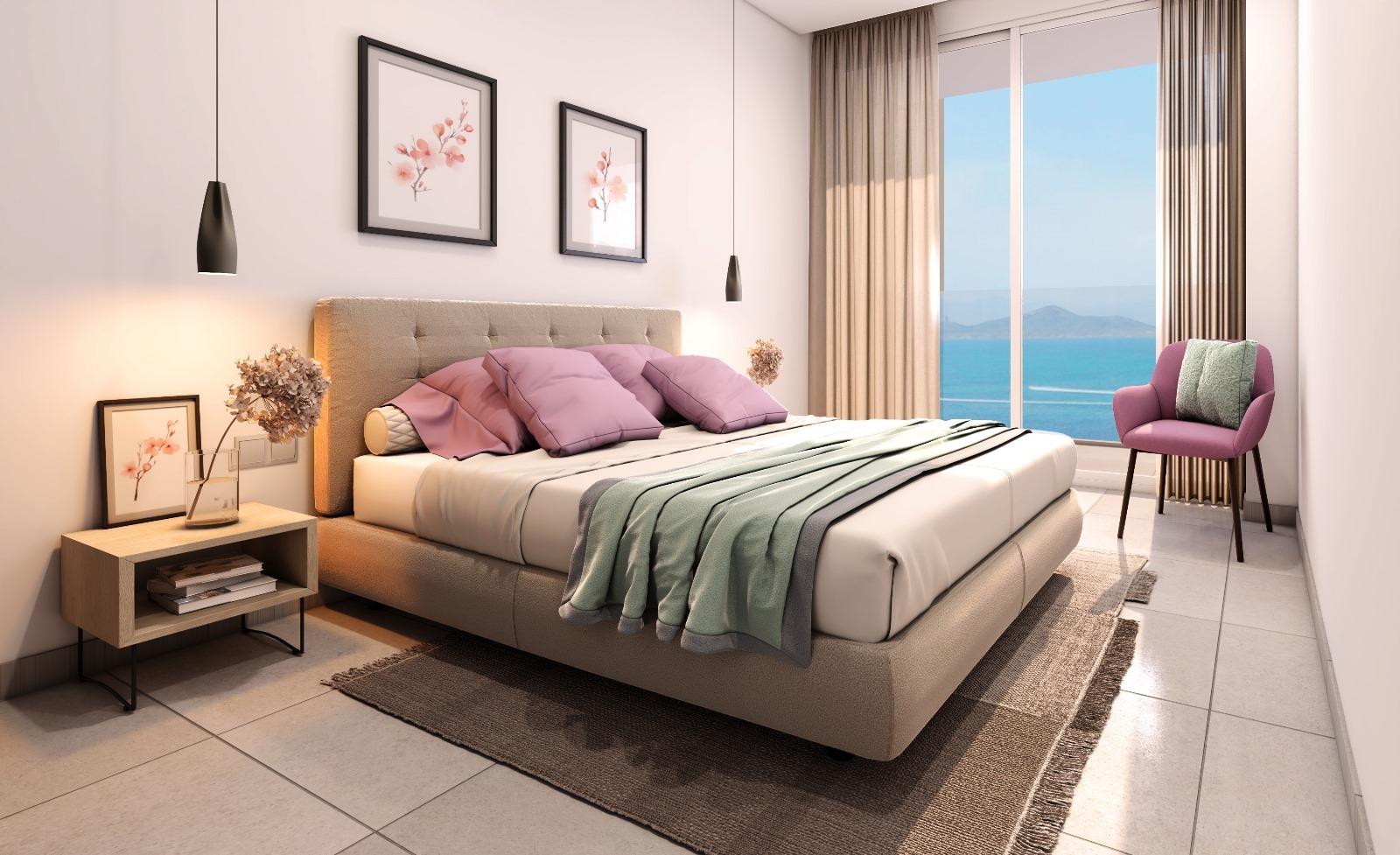 Impressive New Build 3 Bedroom Apartment with Sea Views for Sale in La Manga del Mar Menor