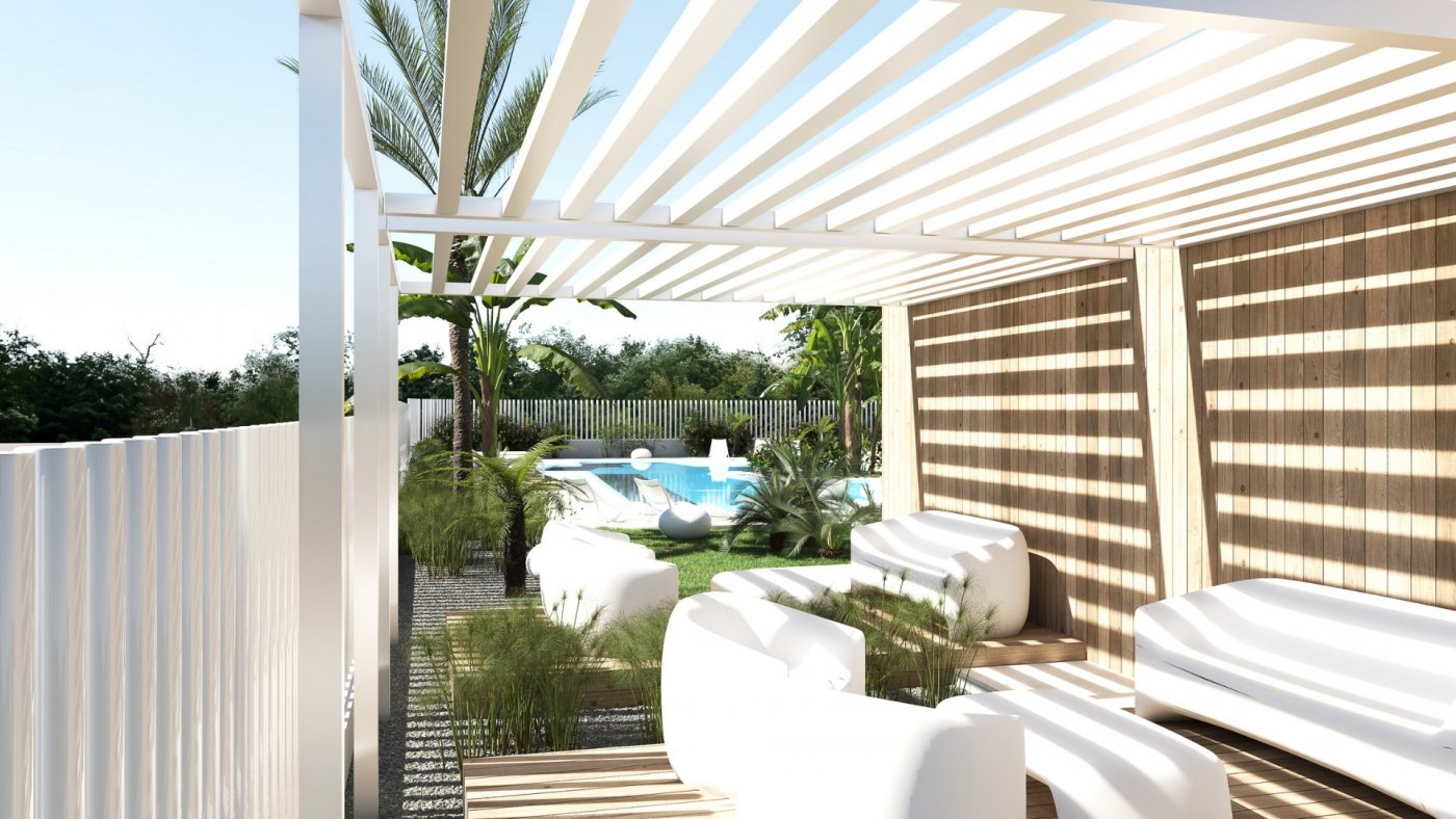 Elegant New Build 2 Bedroom Ground Floor Apartment with Garden for Sale in Lomas de Cabo Roig, Orihuela Costa