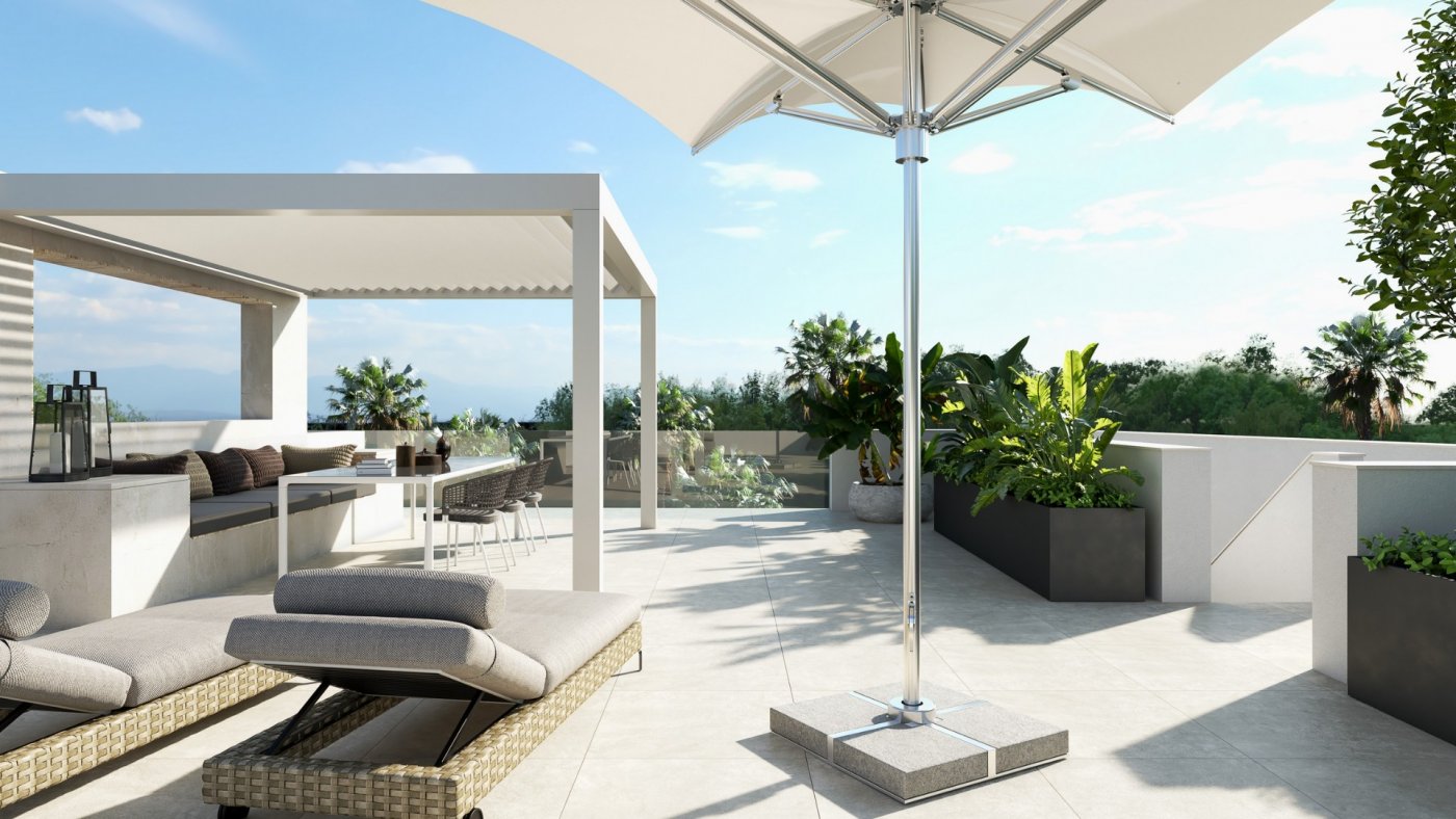 Elegant New Build 2 Bedroom Ground Floor Apartment with Garden for Sale in Lomas de Cabo Roig, Orihuela Costa