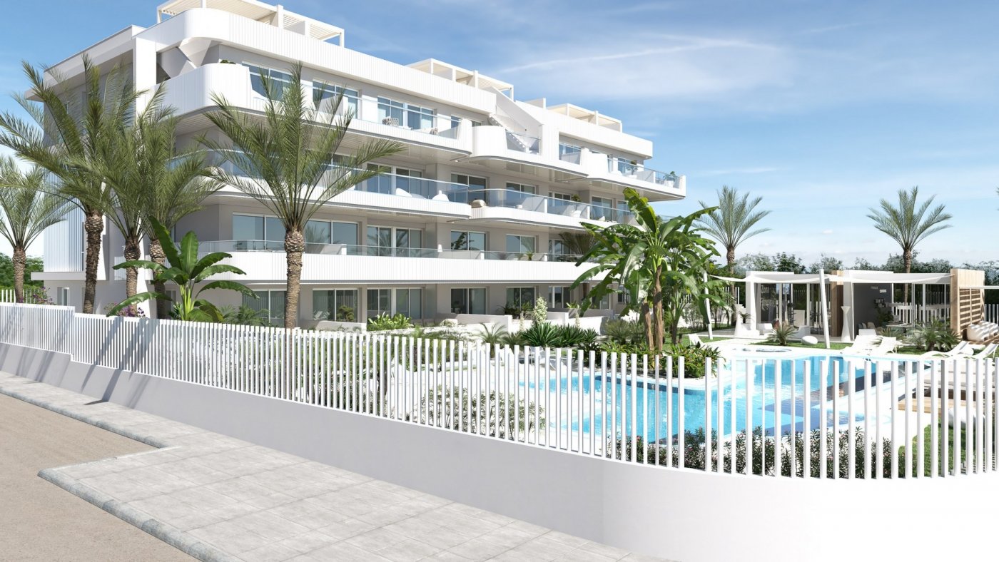 Elegant New Build 2 Bedroom Ground Floor Apartment with Garden for Sale in Lomas de Cabo Roig, Orihuela Costa