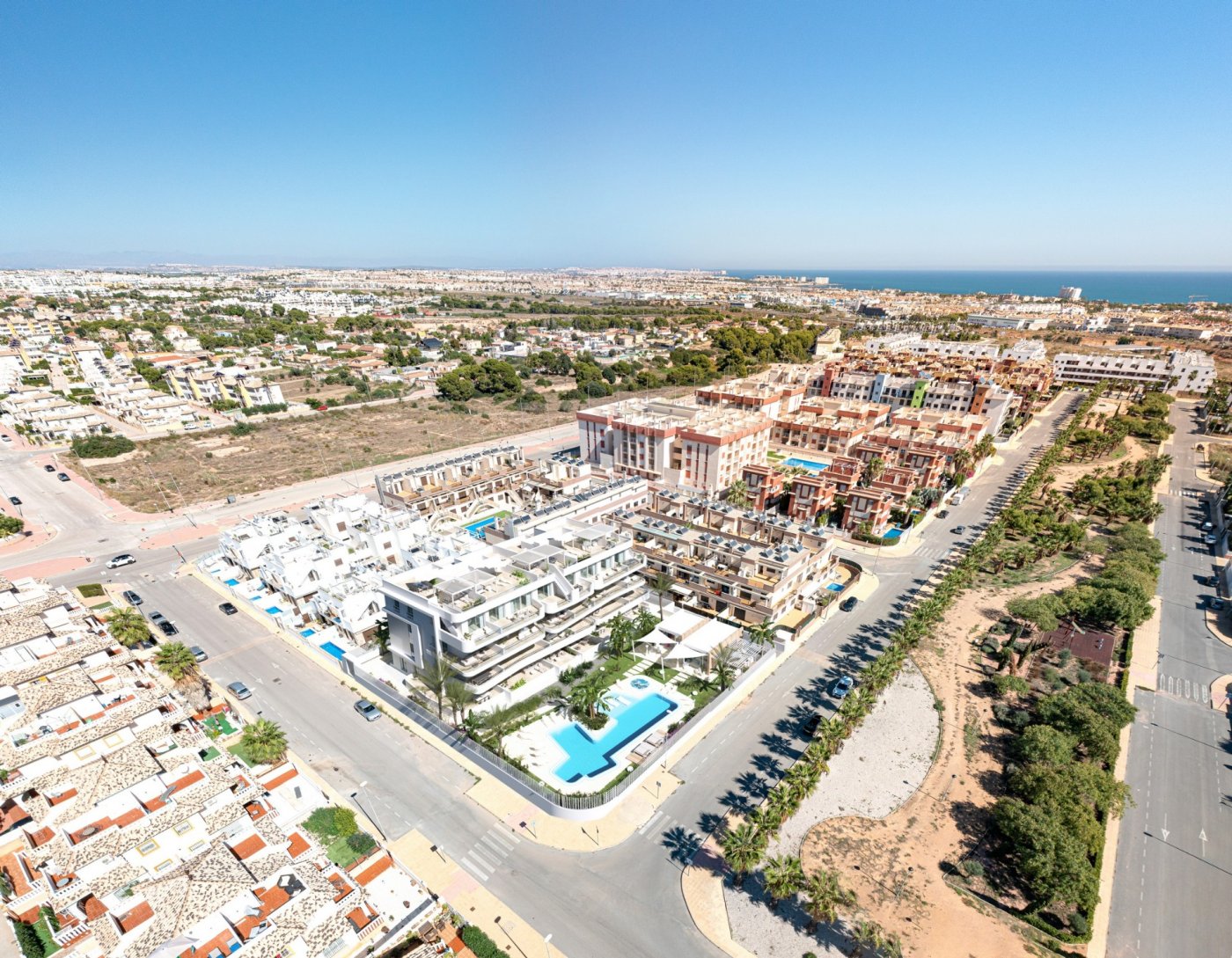 Elegant New Build 2 Bedroom Ground Floor Apartment with Garden for Sale in Lomas de Cabo Roig, Orihuela Costa