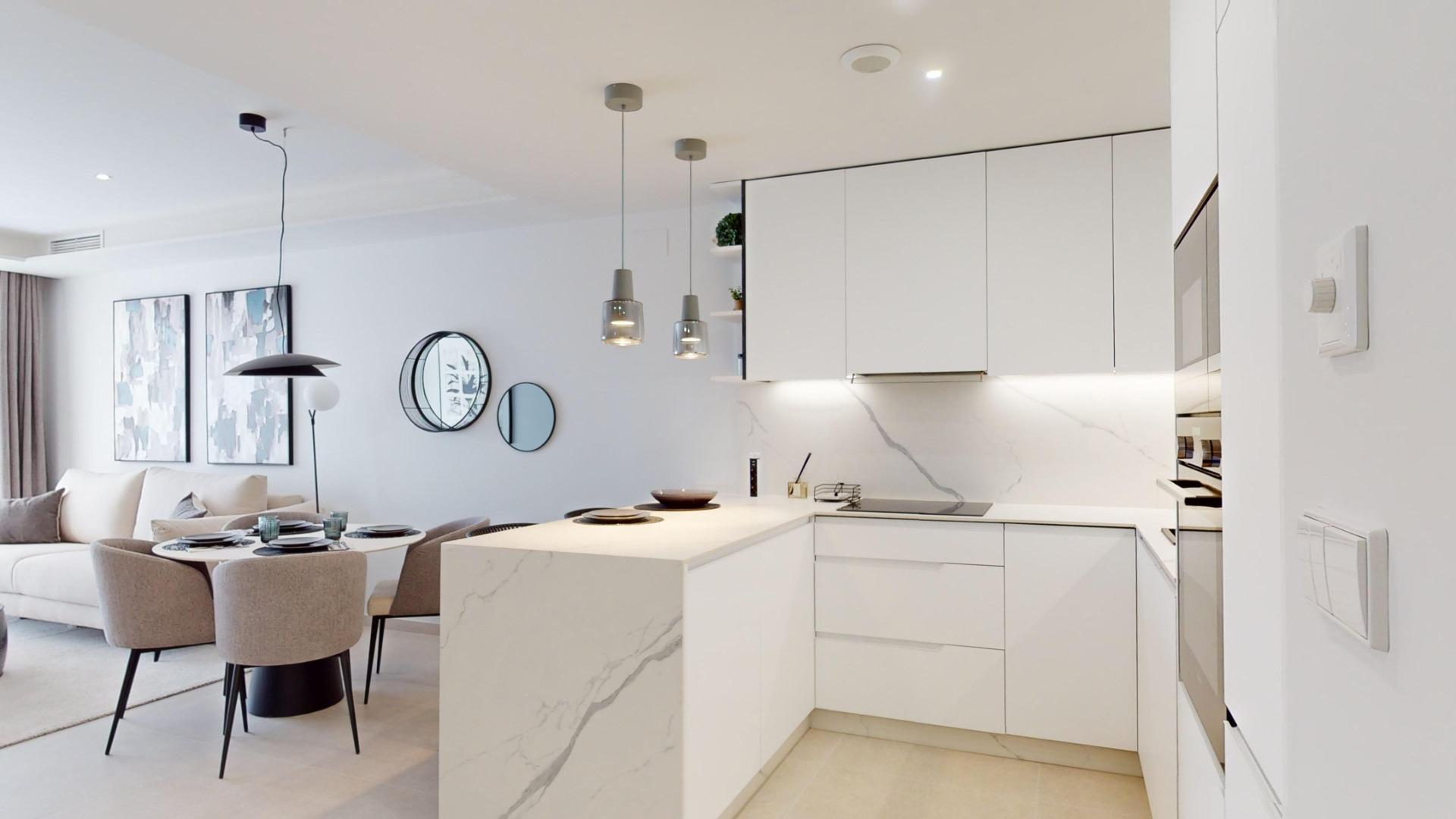 Elegant New Build 2 Bedroom Ground Floor Apartment with Garden for Sale in Lomas de Cabo Roig, Orihuela Costa