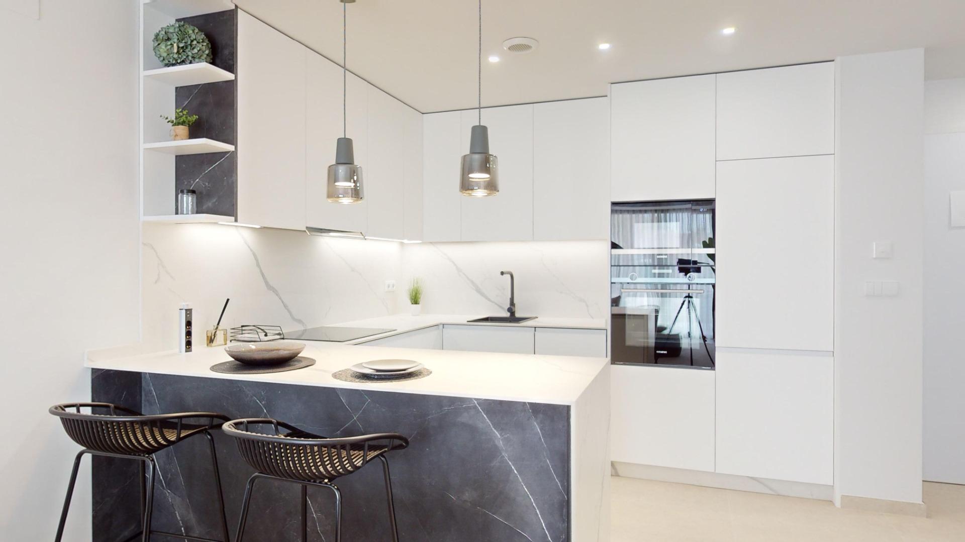 Elegant New Build 2 Bedroom Ground Floor Apartment with Garden for Sale in Lomas de Cabo Roig, Orihuela Costa