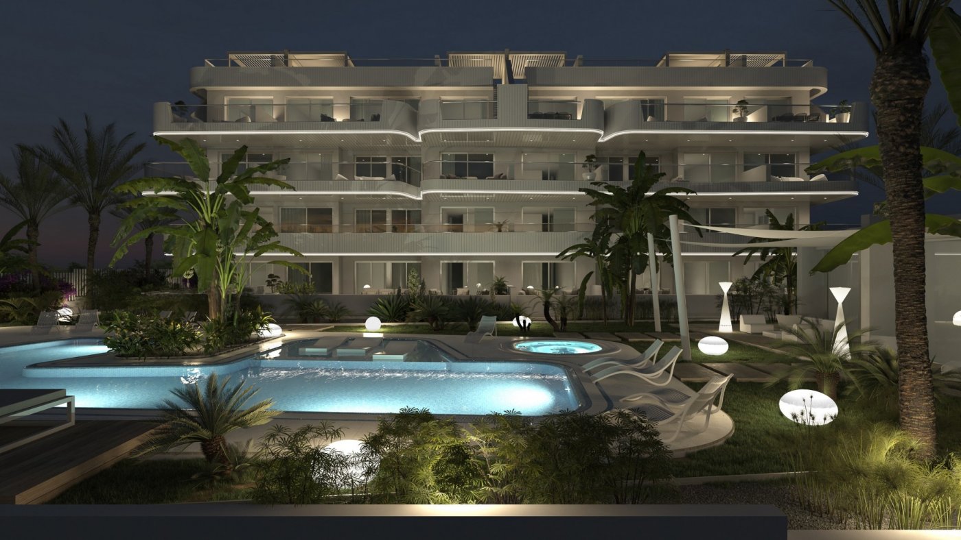 Elegant New Build 2 Bedroom Ground Floor Apartment with Garden for Sale in Lomas de Cabo Roig, Orihuela Costa