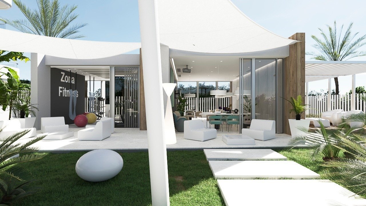 Elegant New Build 2 Bedroom Ground Floor Apartment with Garden for Sale in Lomas de Cabo Roig, Orihuela Costa