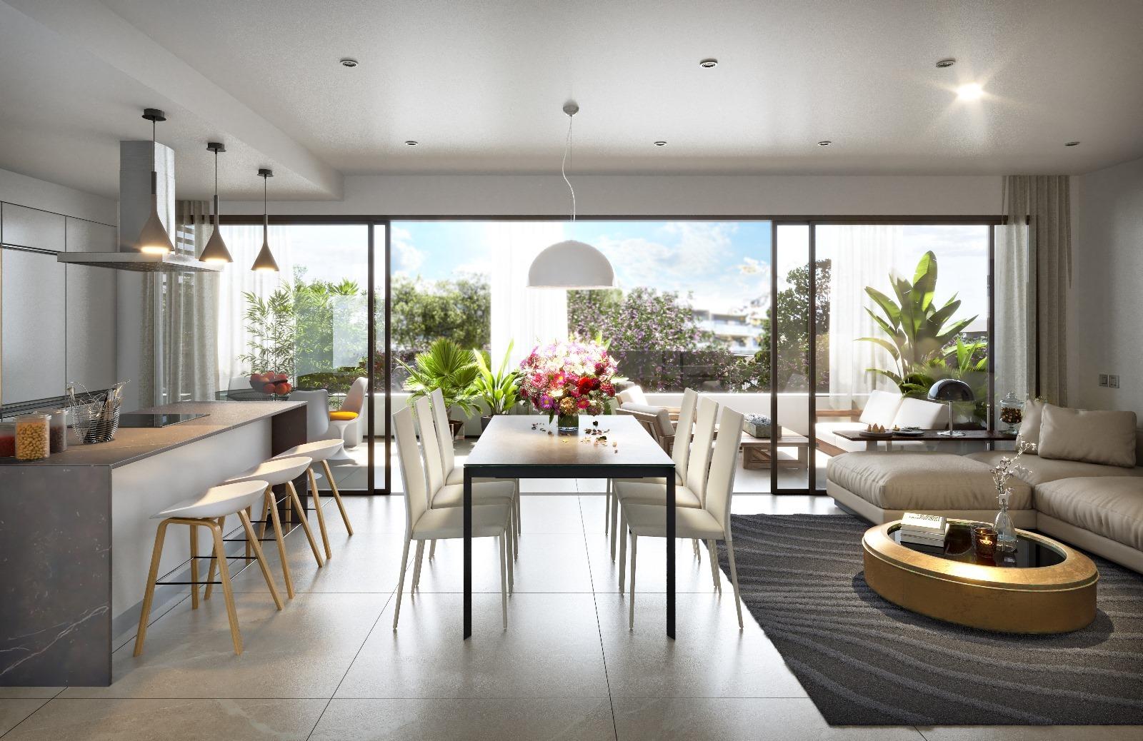 Elegant New Build 2 Bedroom Ground Floor Apartment with Garden for Sale in San Juan de Alicante