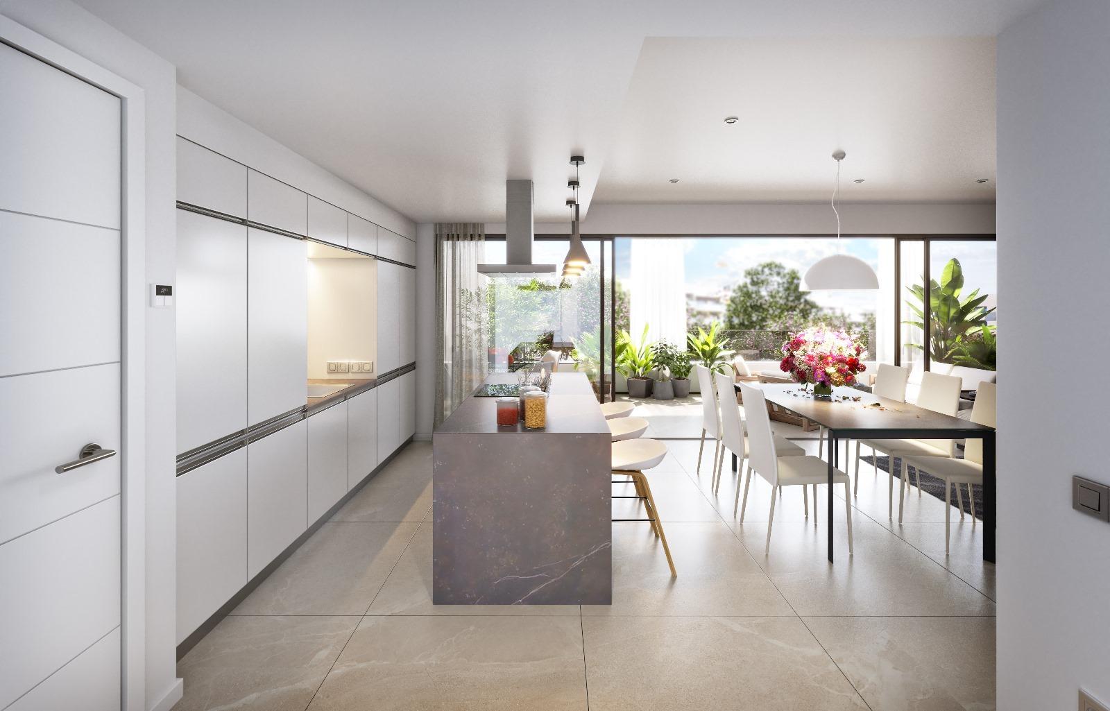 Elegant New Build 2 Bedroom Ground Floor Apartment with Garden for Sale in San Juan de Alicante