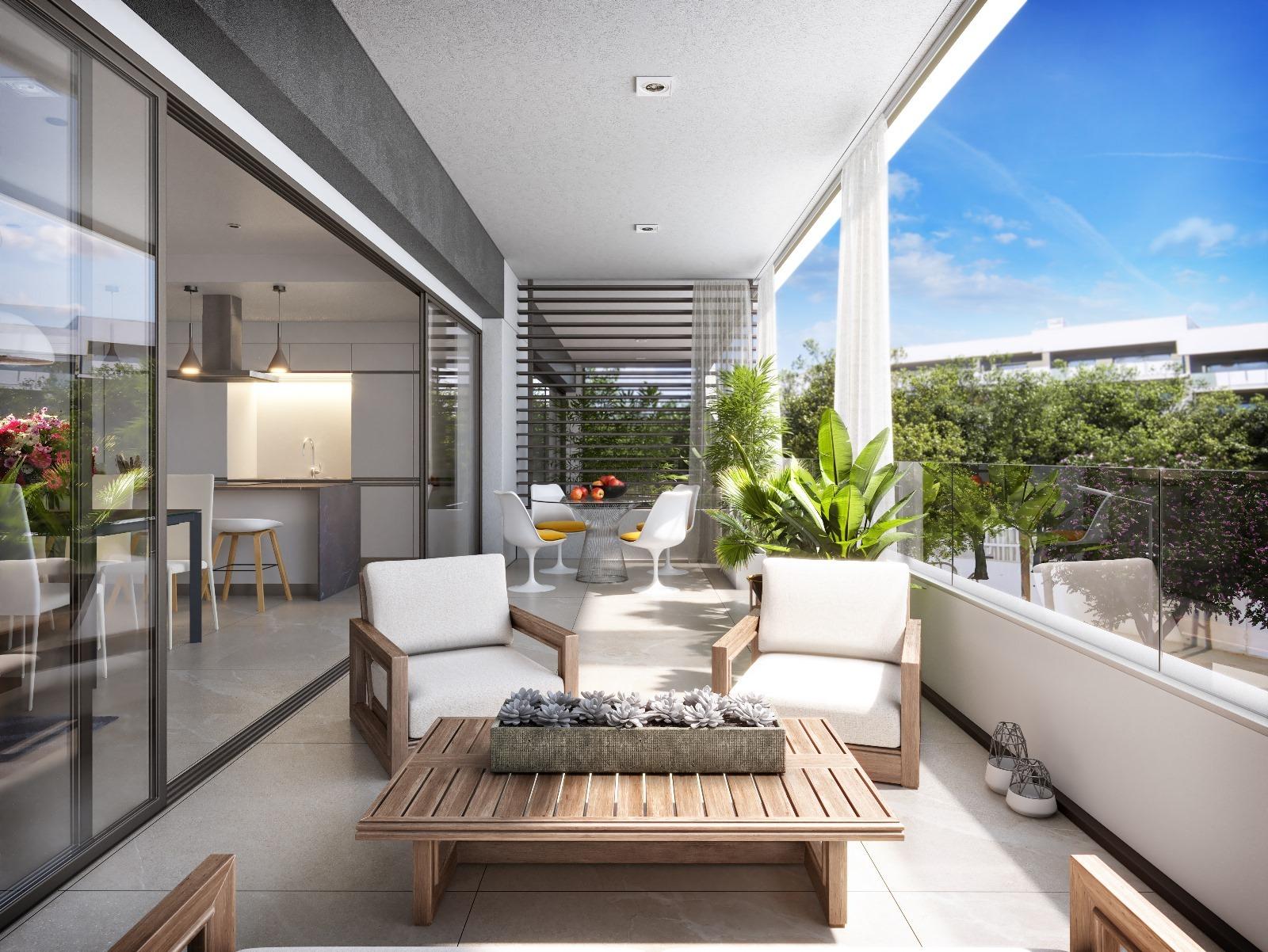 Elegant New Build 2 Bedroom Ground Floor Apartment with Garden for Sale in San Juan de Alicante