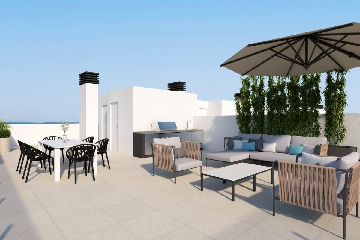 Exclusive New Build 3 Bedroom Penthouse with 94 m² Terrace and Sea Views for Sale in Santa Pola