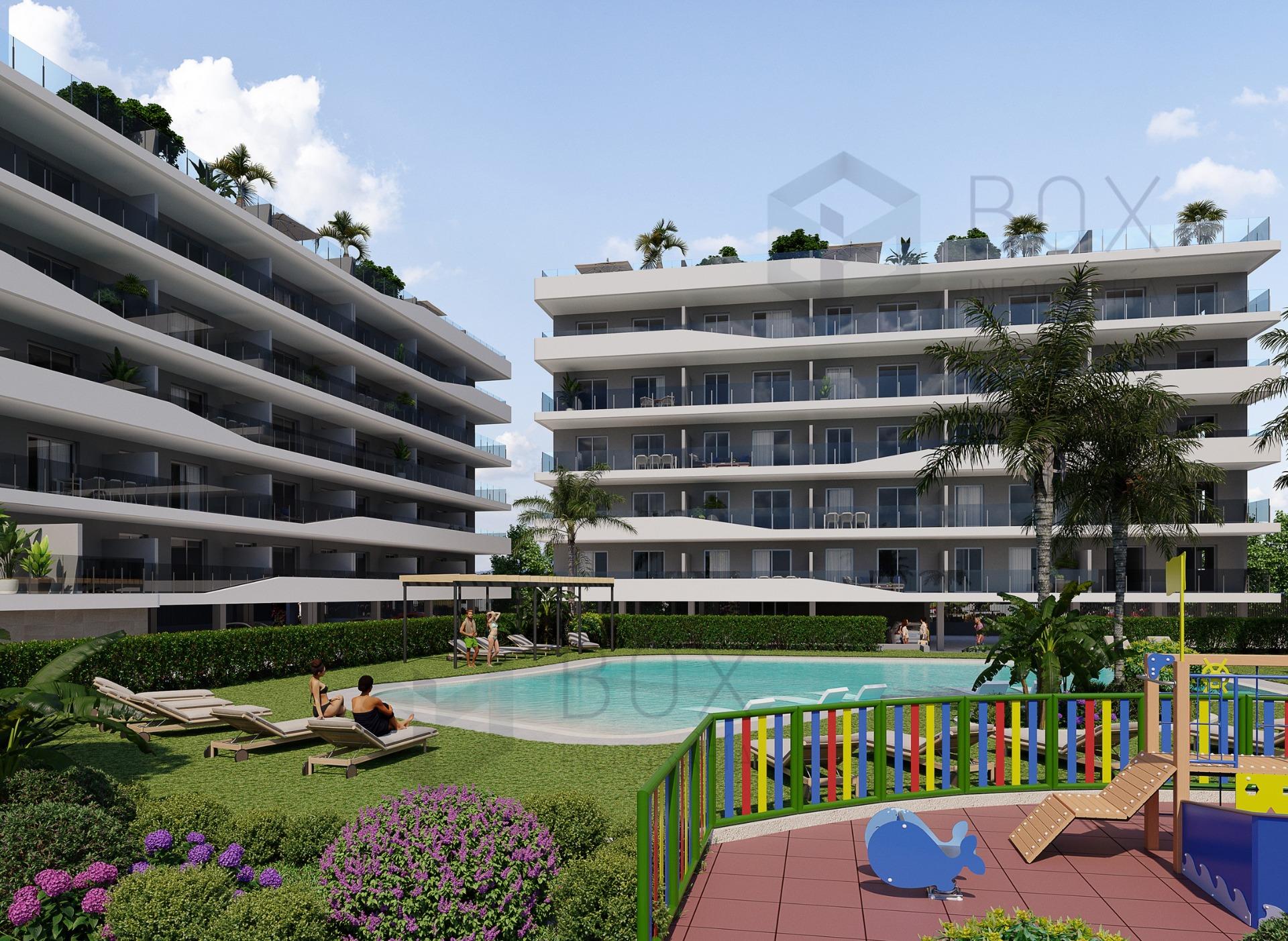 Exclusive New Build 3 Bedroom Penthouse with 94 m² Terrace and Sea Views for Sale in Santa Pola