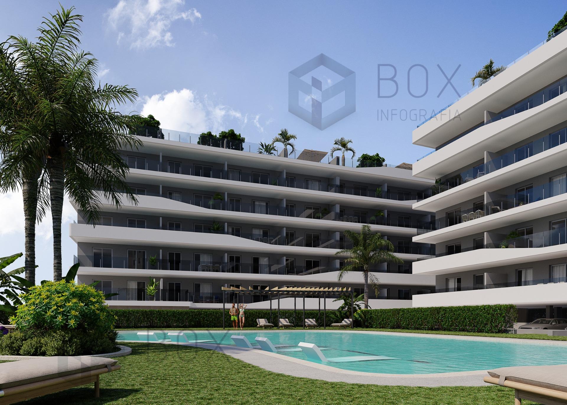 Exclusive New Build 3 Bedroom Penthouse with 94 m² Terrace and Sea Views for Sale in Santa Pola