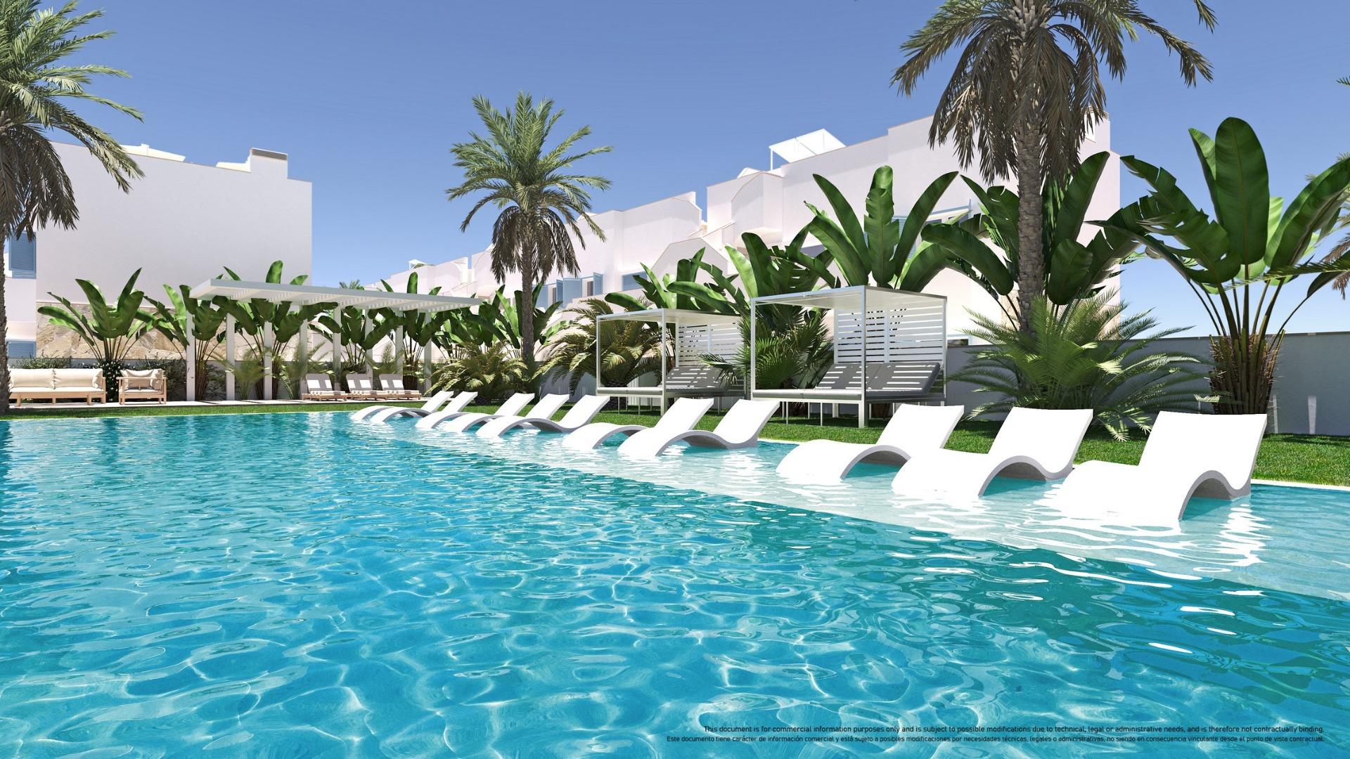 New Build 3 Bedroom Ground Floor Apartment with Garden for Sale in Torre de la Horadada